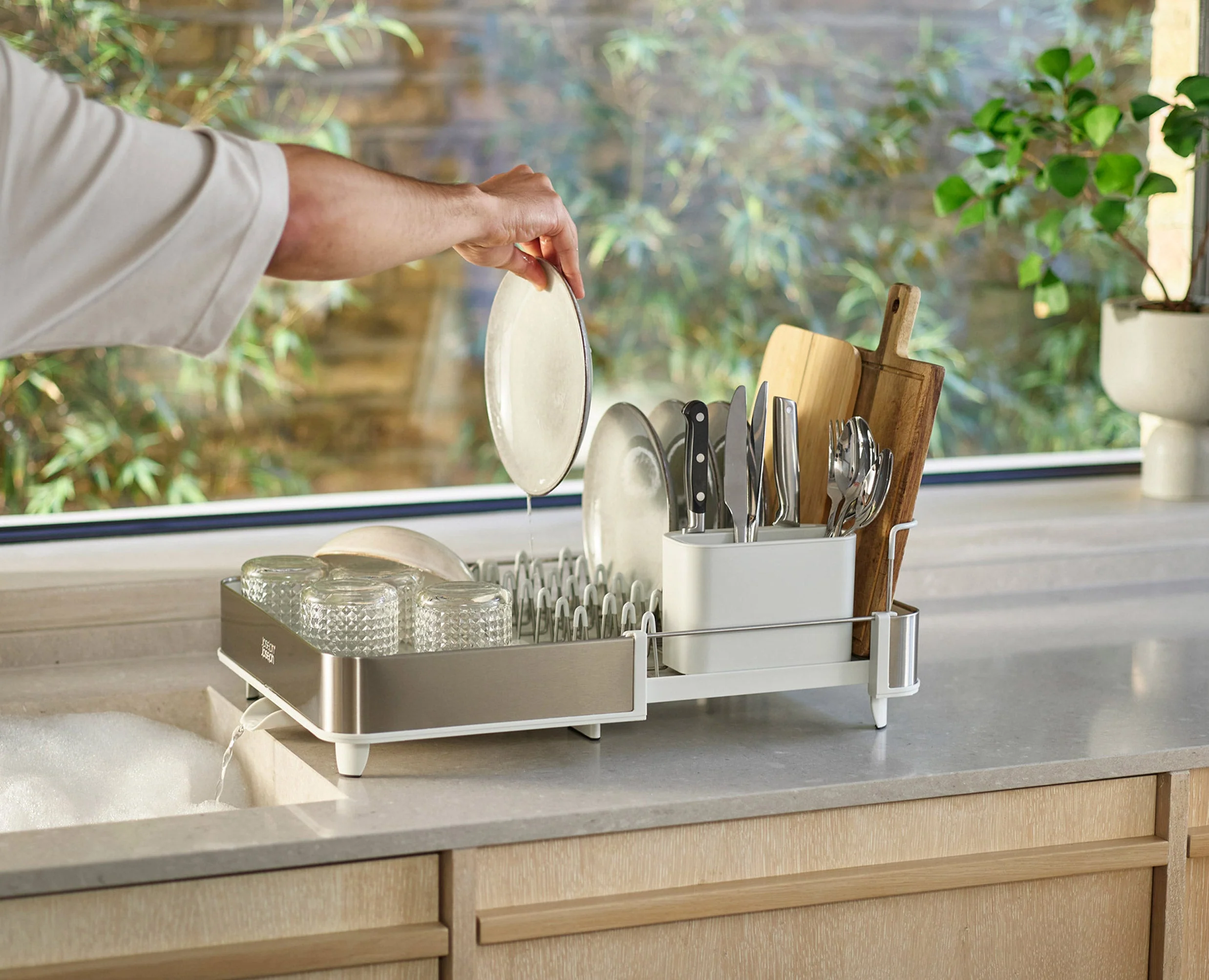 2-piece Stone Drainer & Sink Organisation Set - Image 4