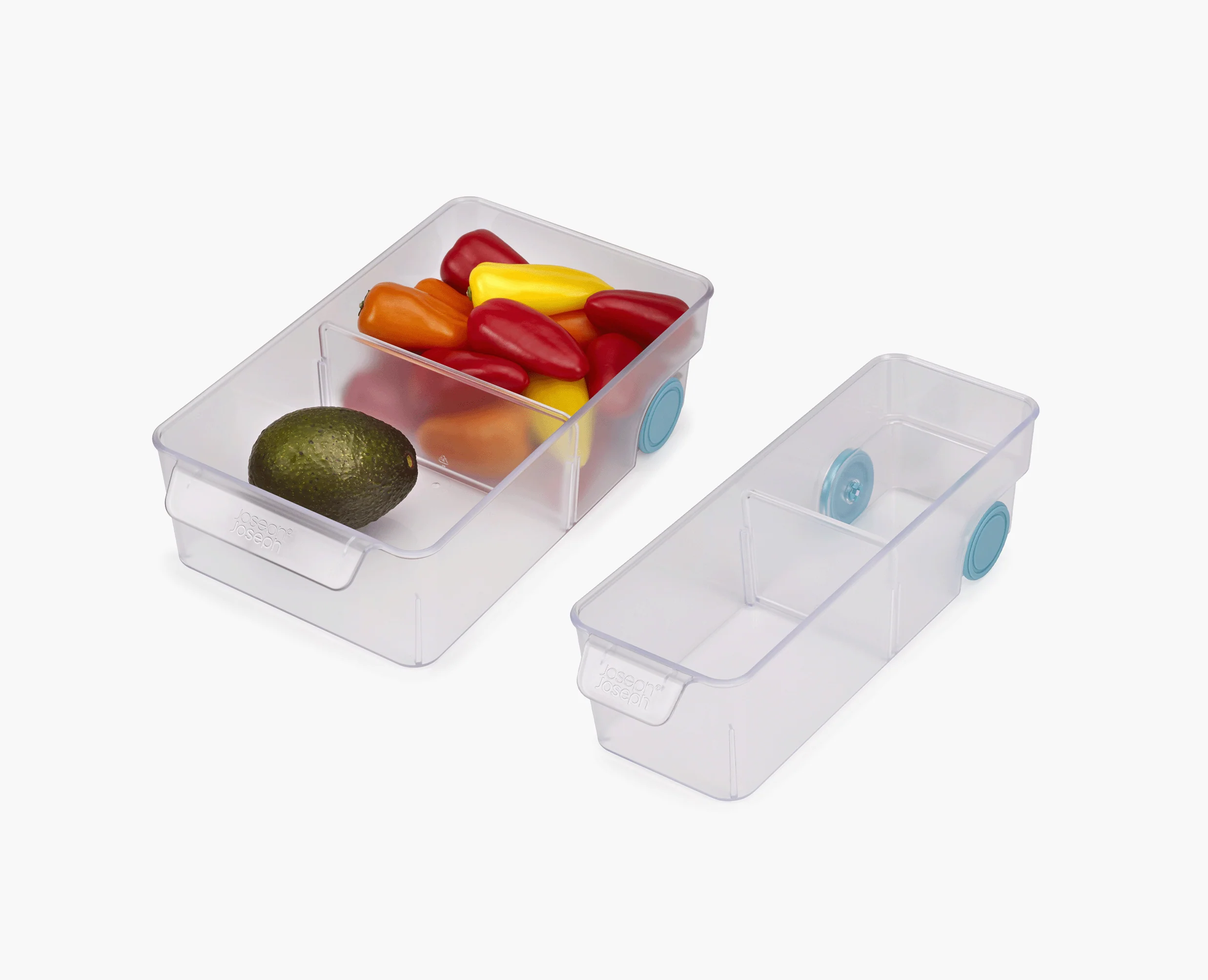 2-piece FridgeStore™ Clear Storage Bin Set - Image 3