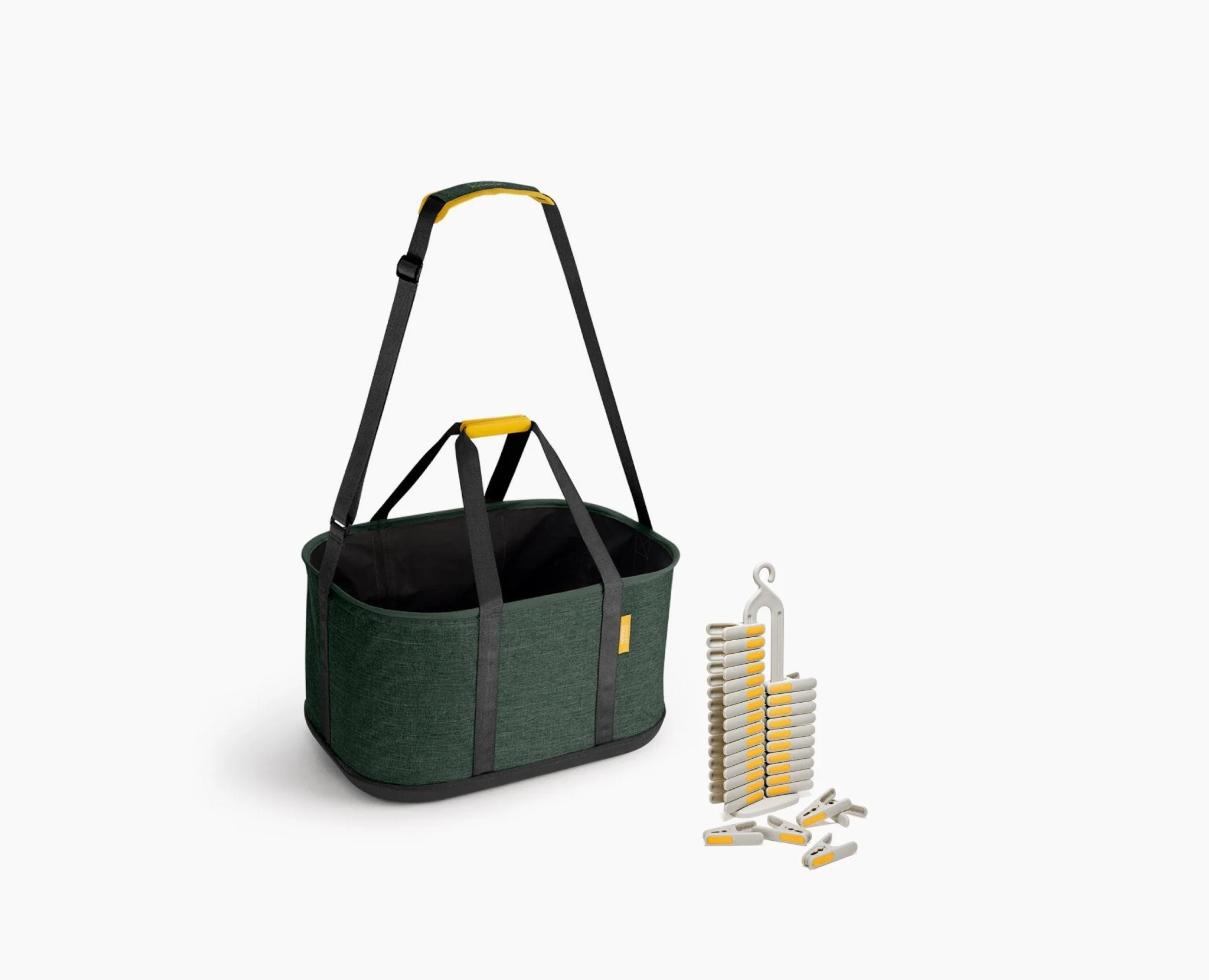 2-piece Hold-All™ 45L Outdoor Laundry Basket & Peg Set - Image 3