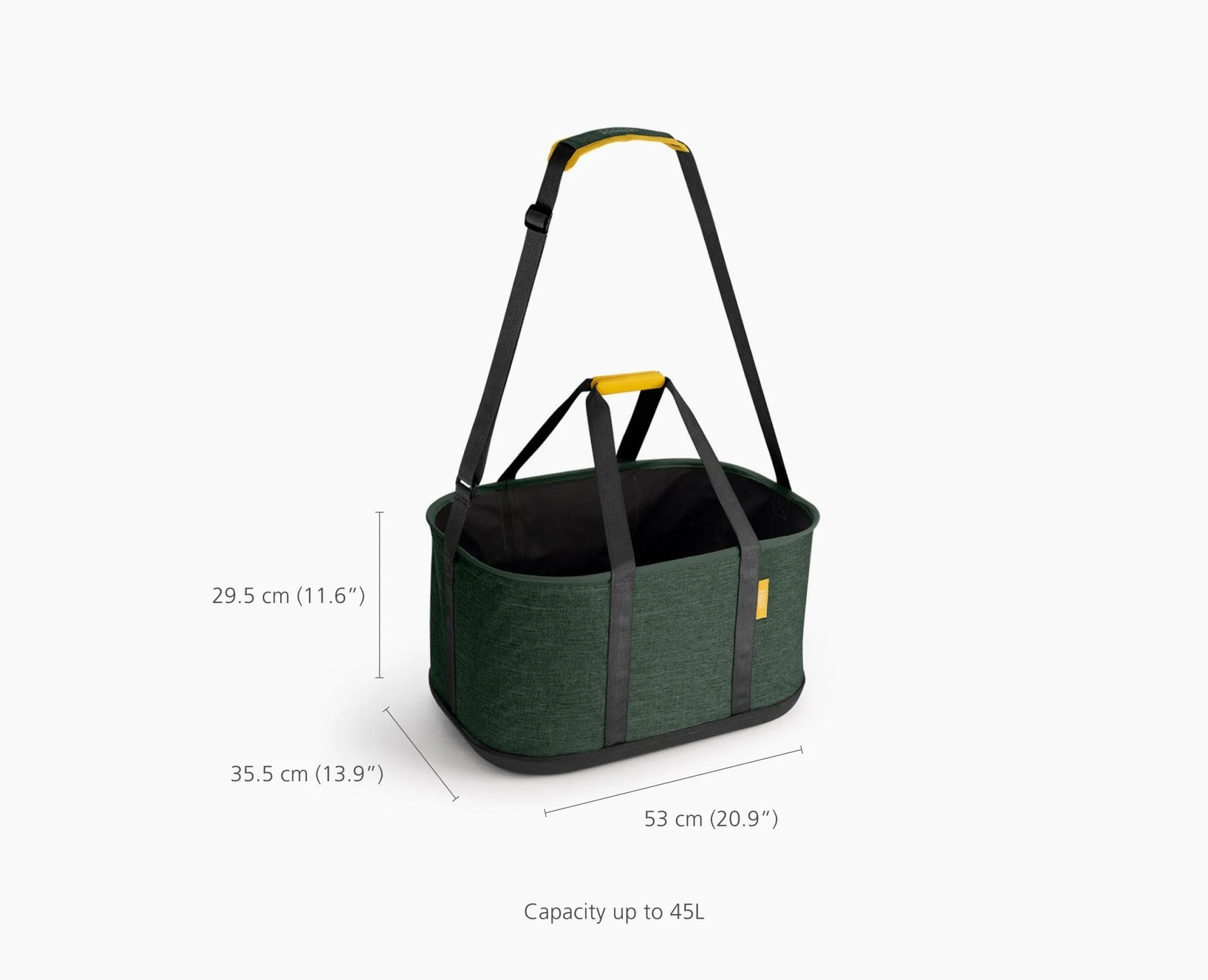 2-piece Hold-All™ 45L Outdoor Laundry Basket & Peg Set - Image 8
