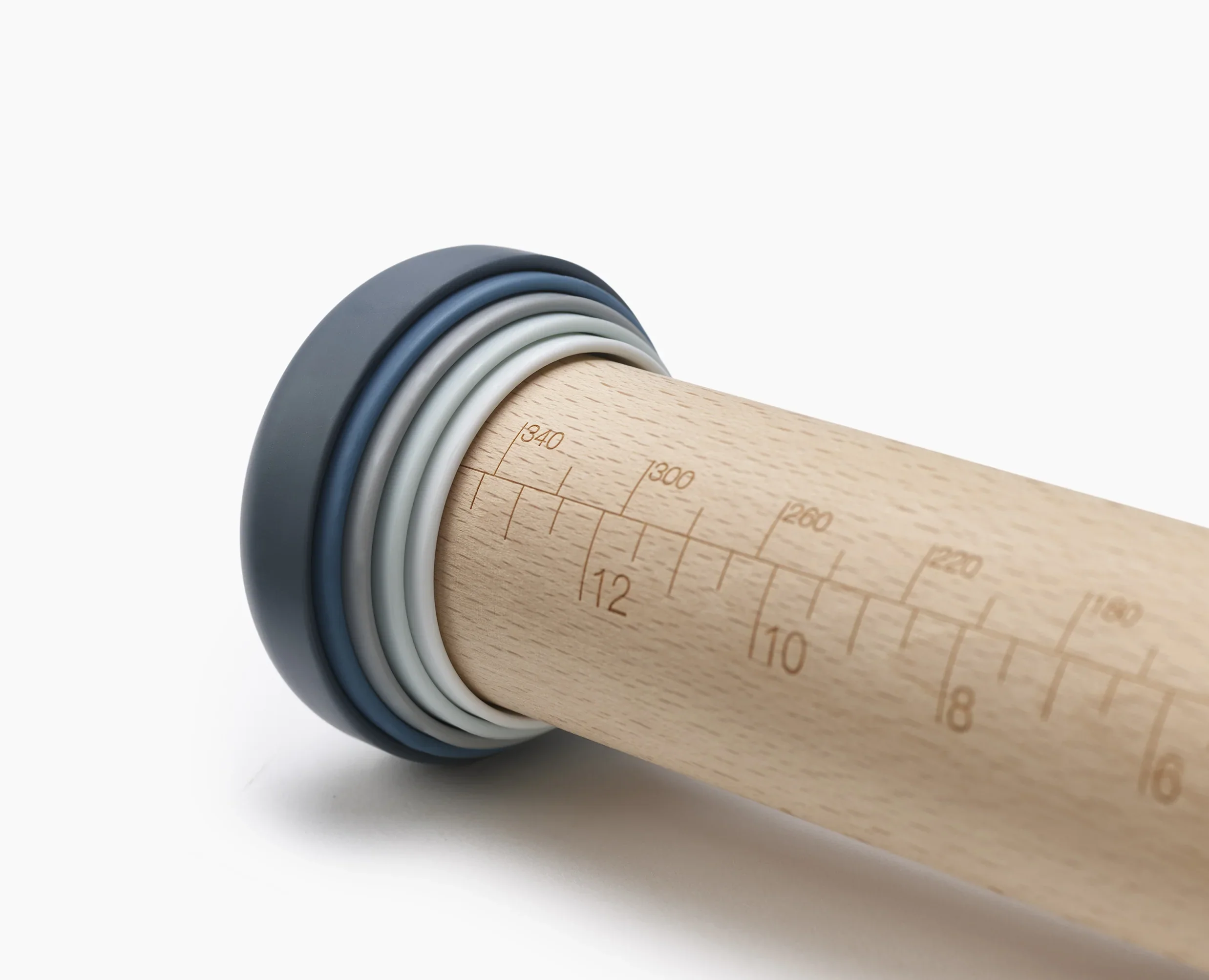 PrecisionPin™ Adjustable Blue Rolling Pin - Image 5