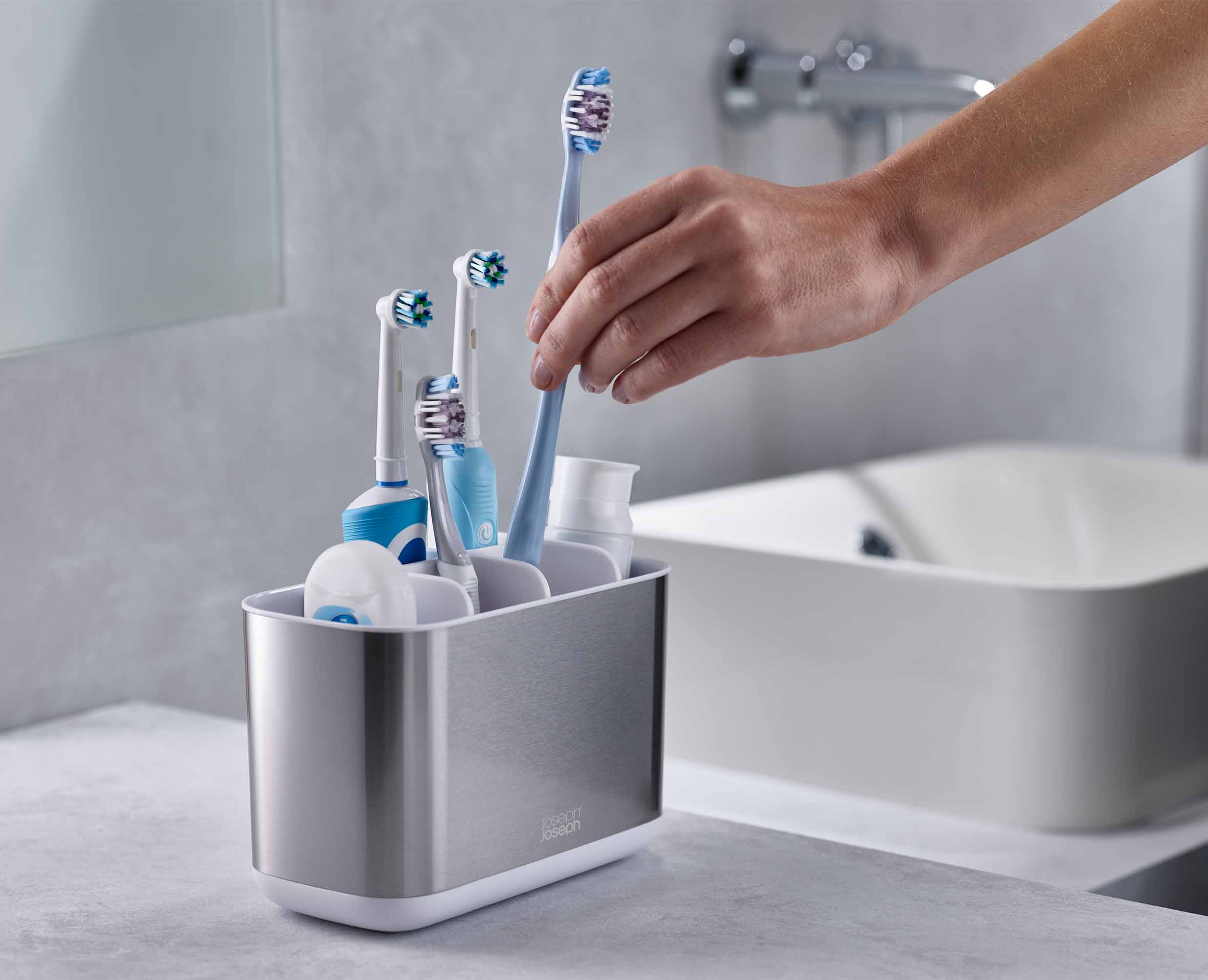 2-piece Stainless-steel Bathroom Sink Set - Image 4
