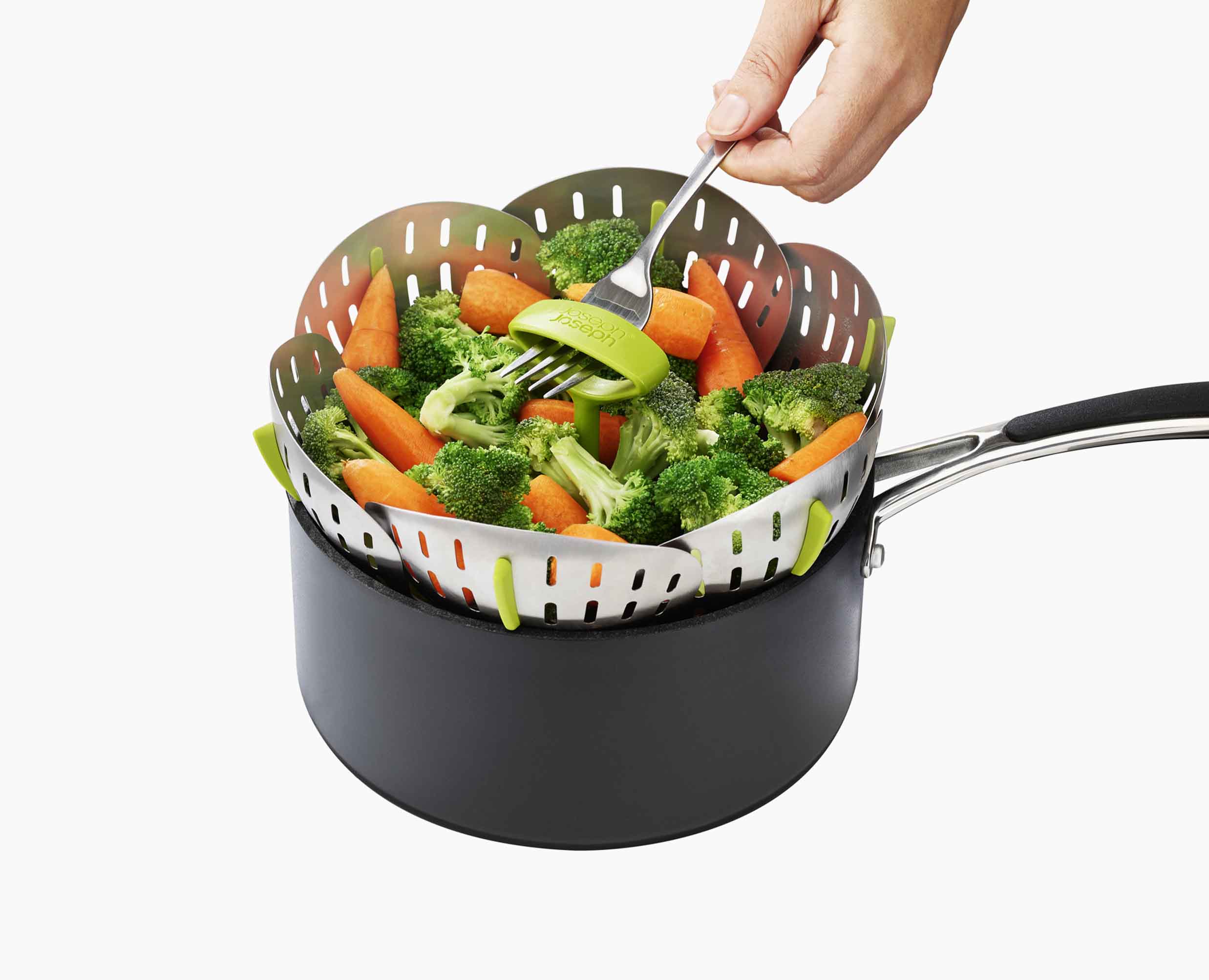 Bloom™ Stainless-steel Folding Steamer Basket - Image 7