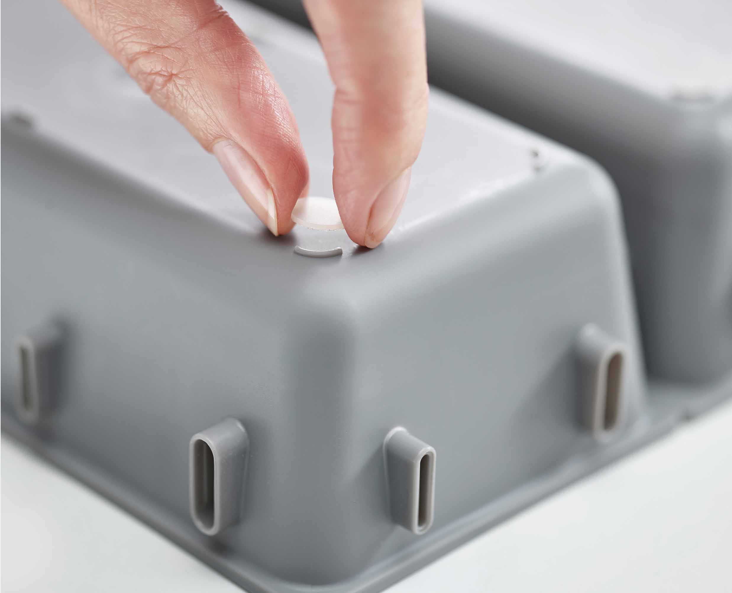 Blox™ 7-piece Grey Drawer Organiser Set - Image 5