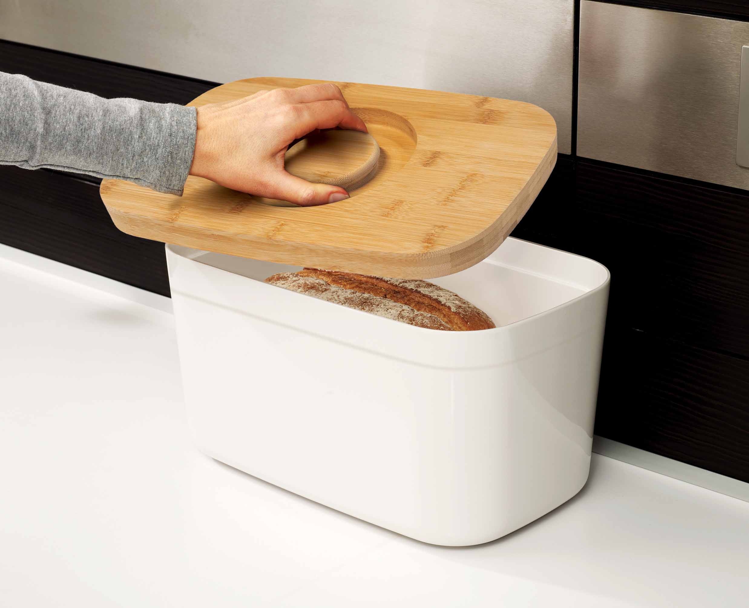 Bread Bin with Bamboo Lid - Image 3