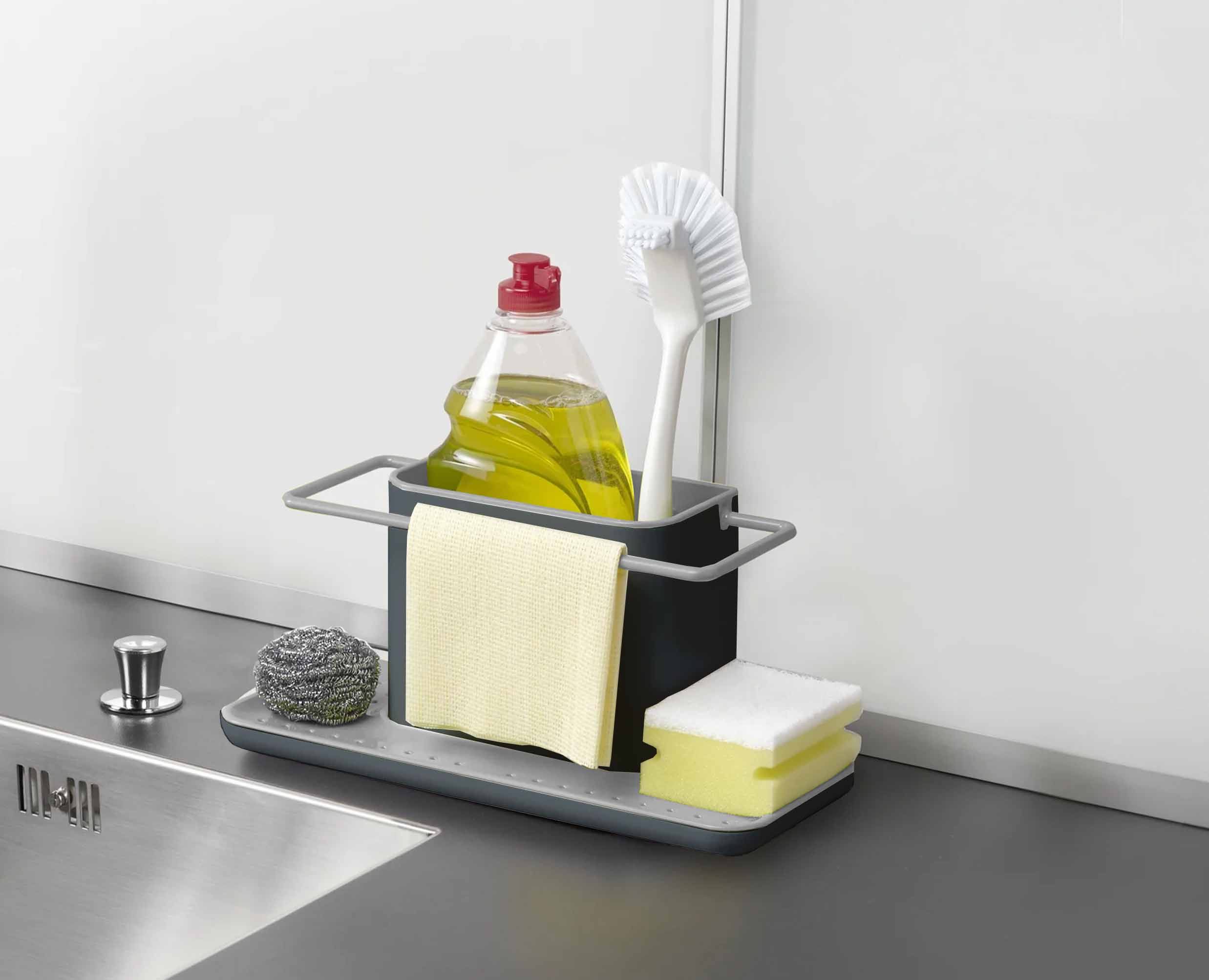 Caddy™ Large Grey Kitchen Sink Tidy - Image 3