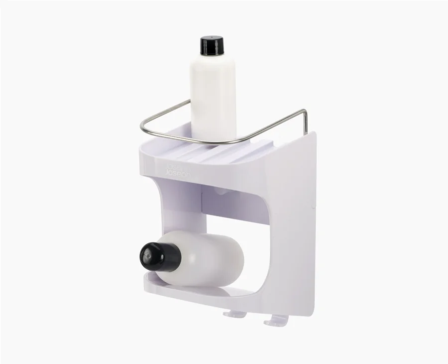 Capsule⢠2-tier White Shower Shelf