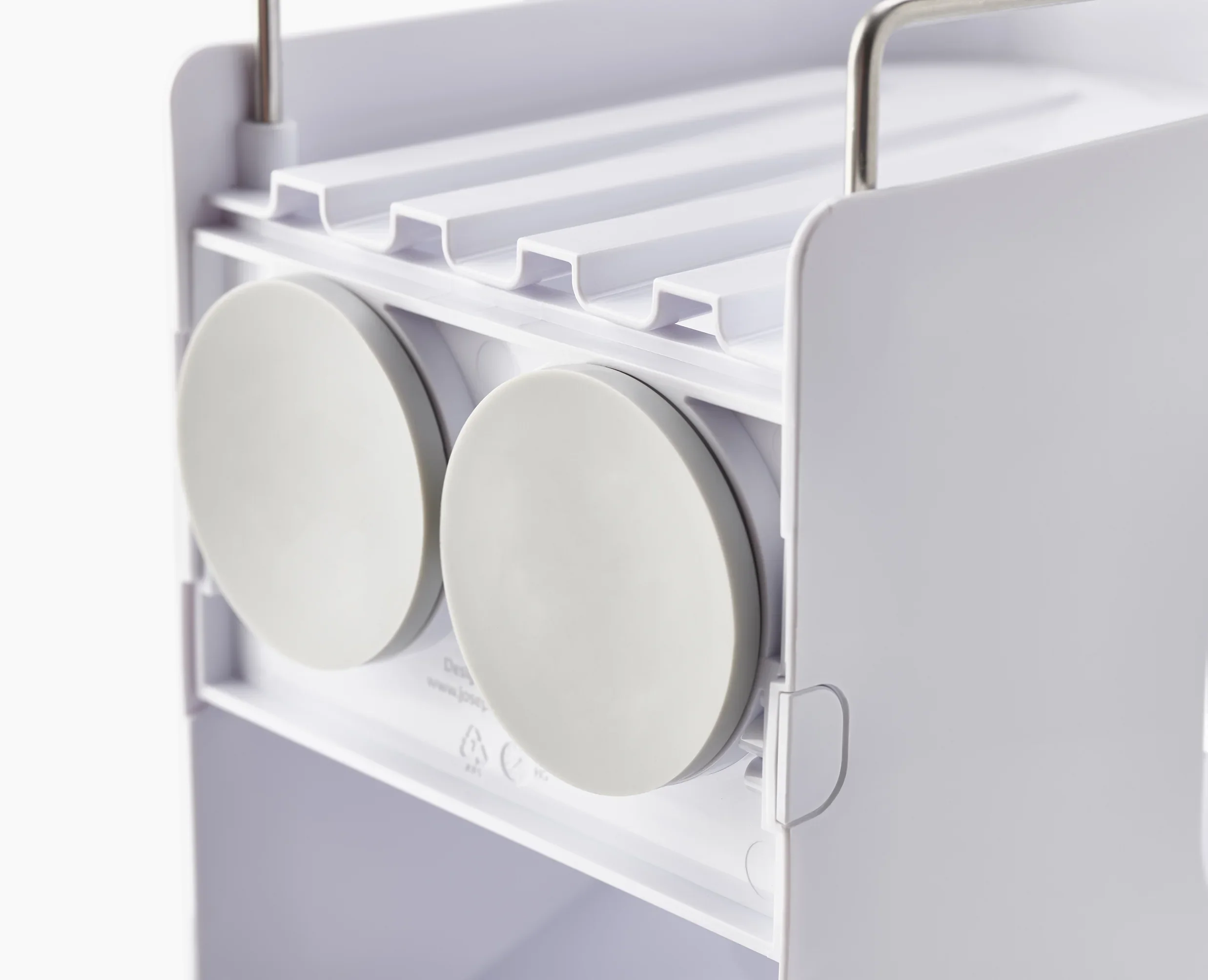 Capsule⢠2-tier White Shower Shelf - Image 8