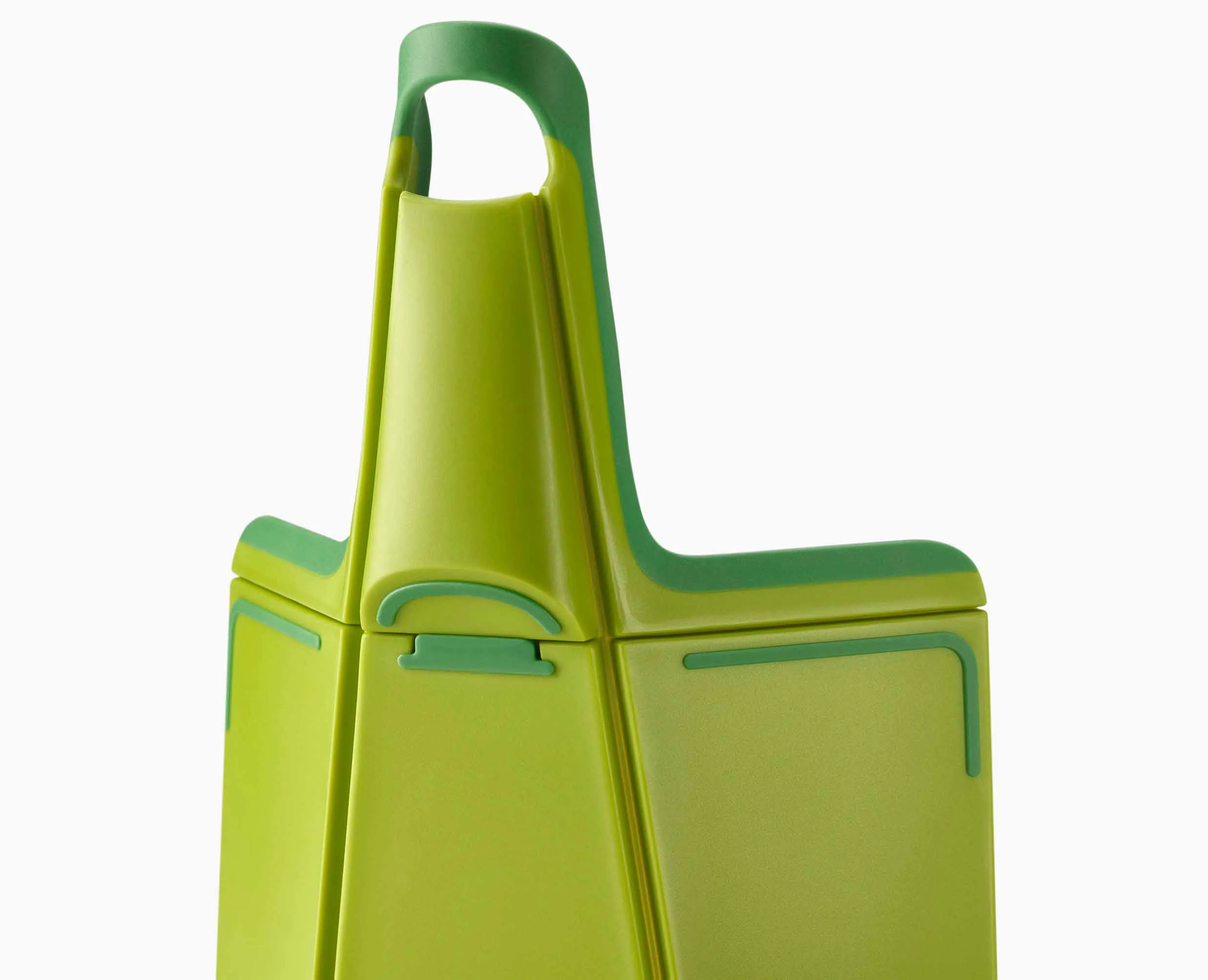 Chop2Pot™ Plus Green Folding Chopping Board - Image 7