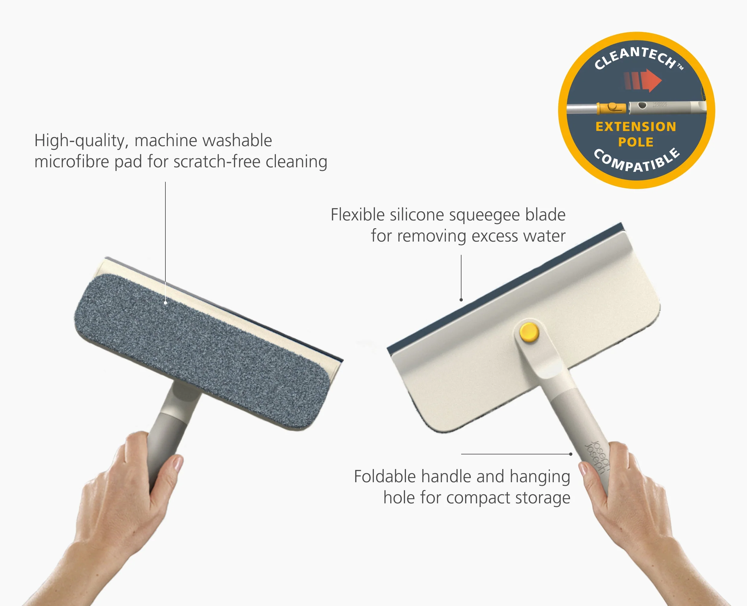 CleanTech™ 2-in-1 Glass Cleaning Tool - Image 6