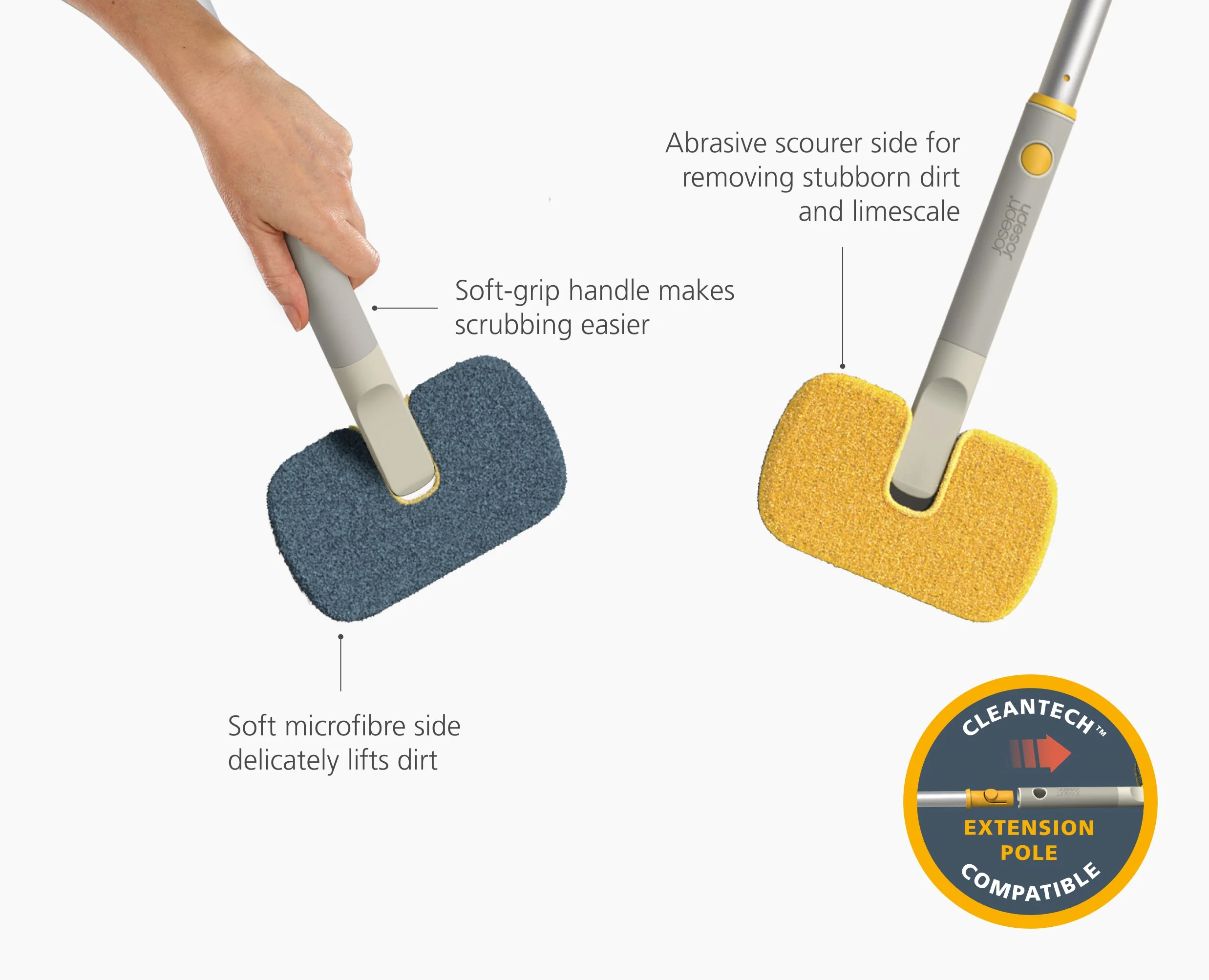 CleanTech™ 2-in-1 Surface Scrubber Tool - Image 6