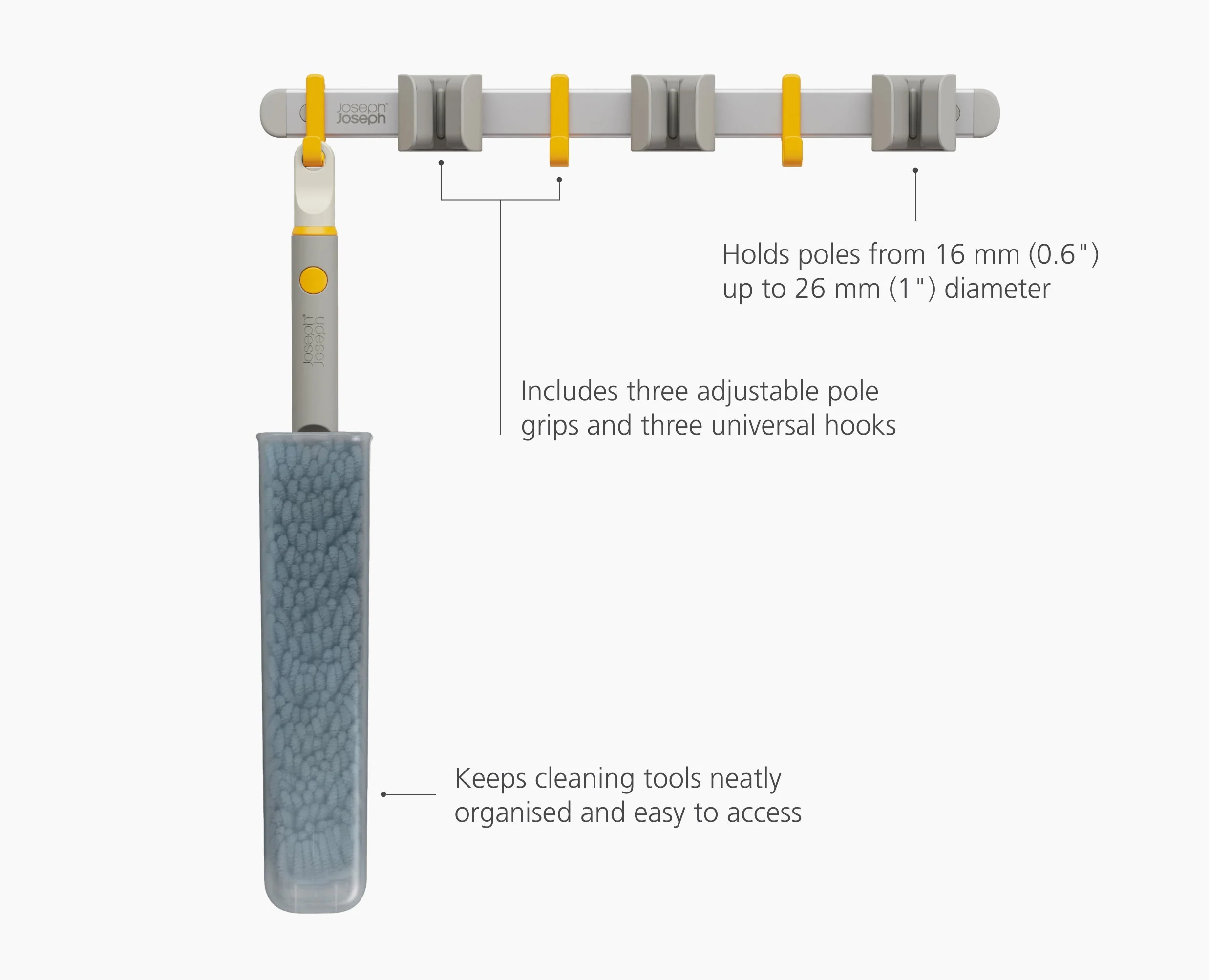 CleanTech™ Pole & Tool Organiser - Image 6