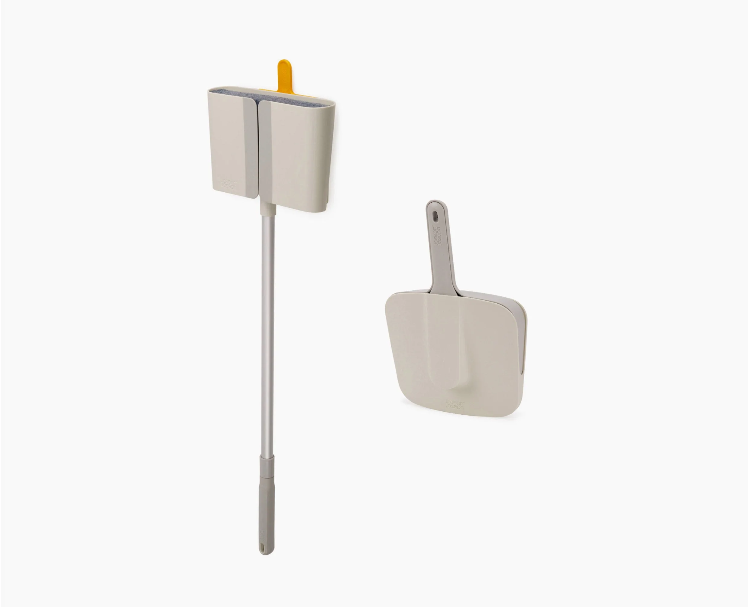 CleanTech™ Wall-mounted Broom, Dustpan & Brush Set - Image 3
