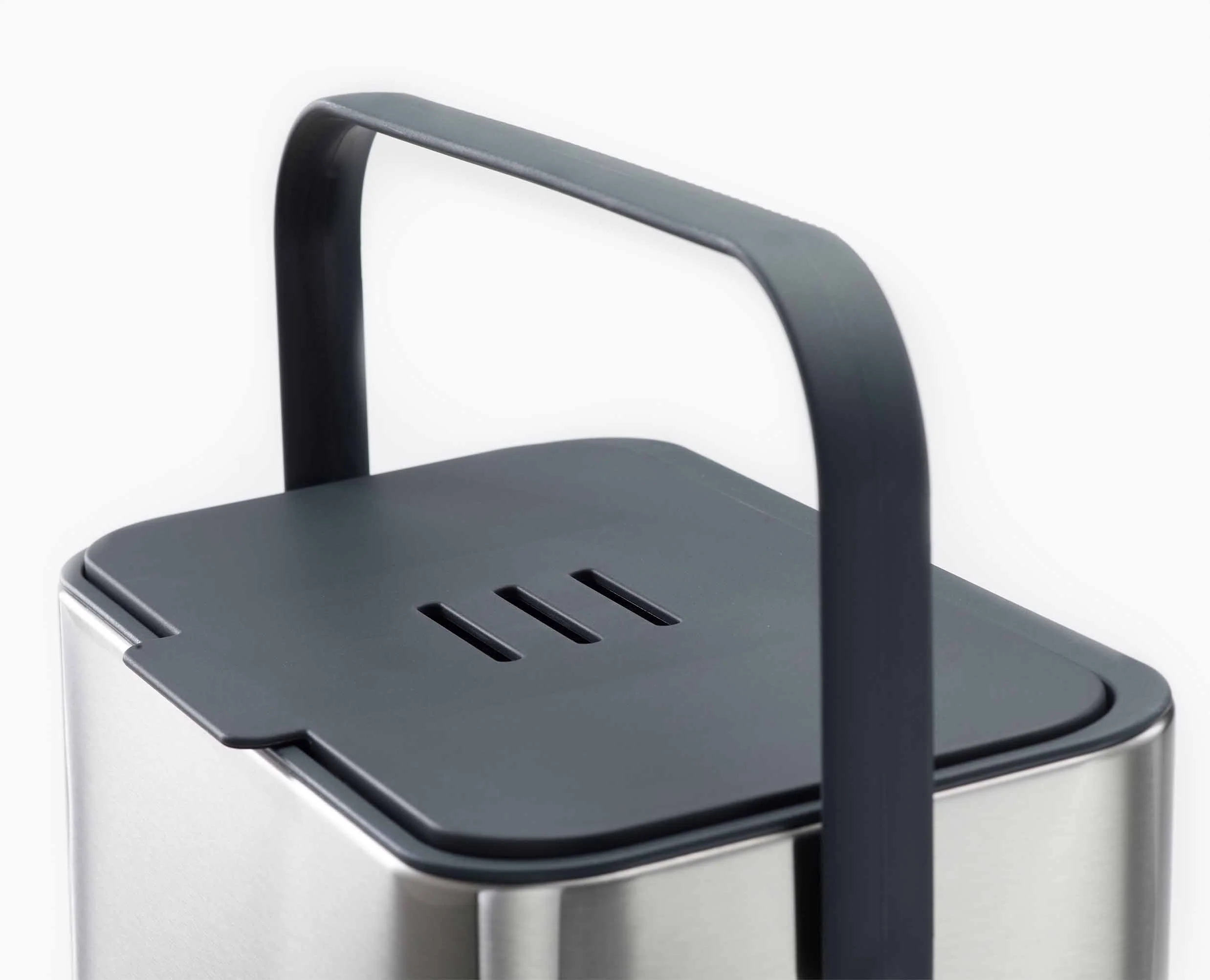 Collect™ 4L Stainless-steel Food Waste Caddy - Image 4