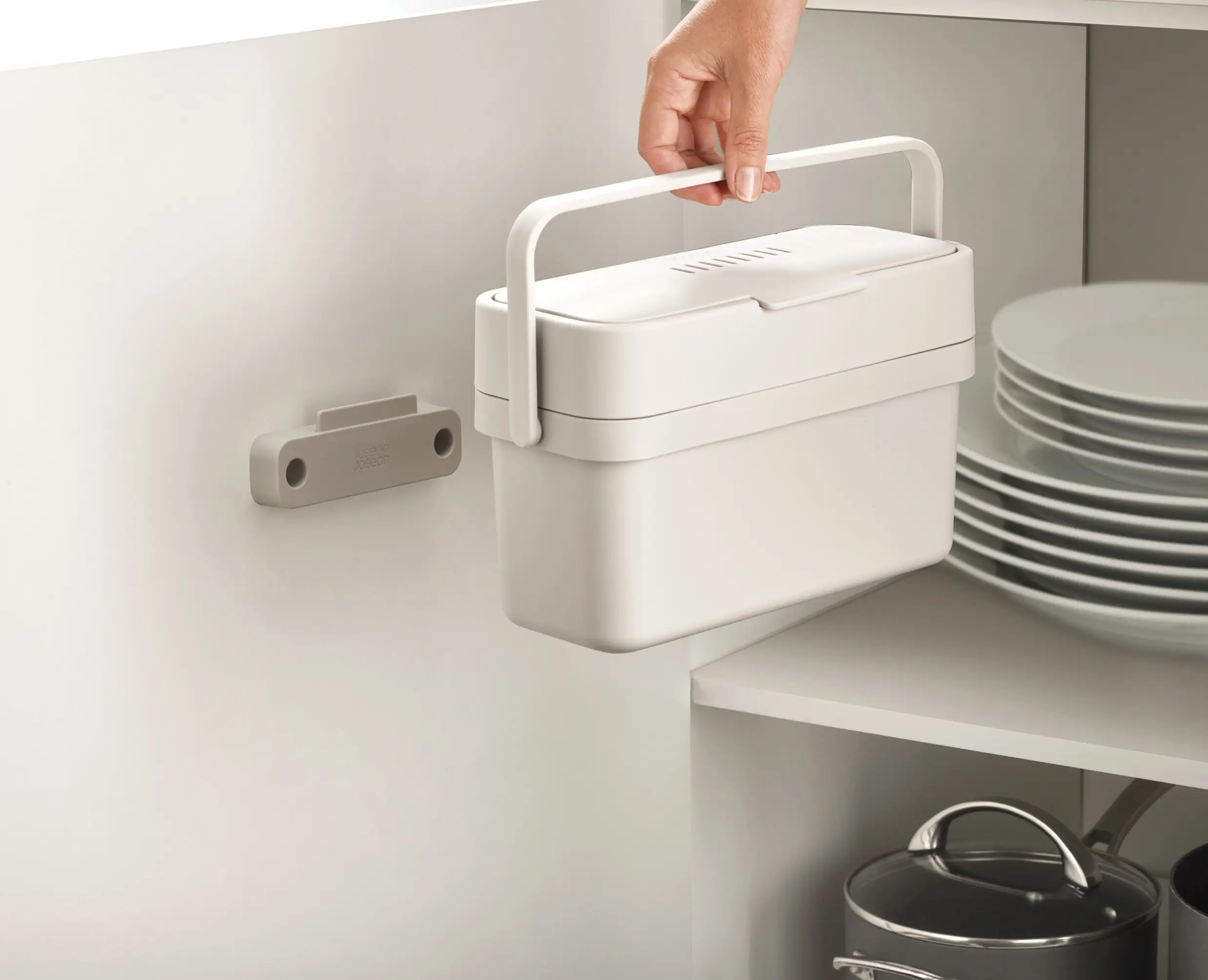 Compo™ 4L Stone Food Waste Caddy - Image 5