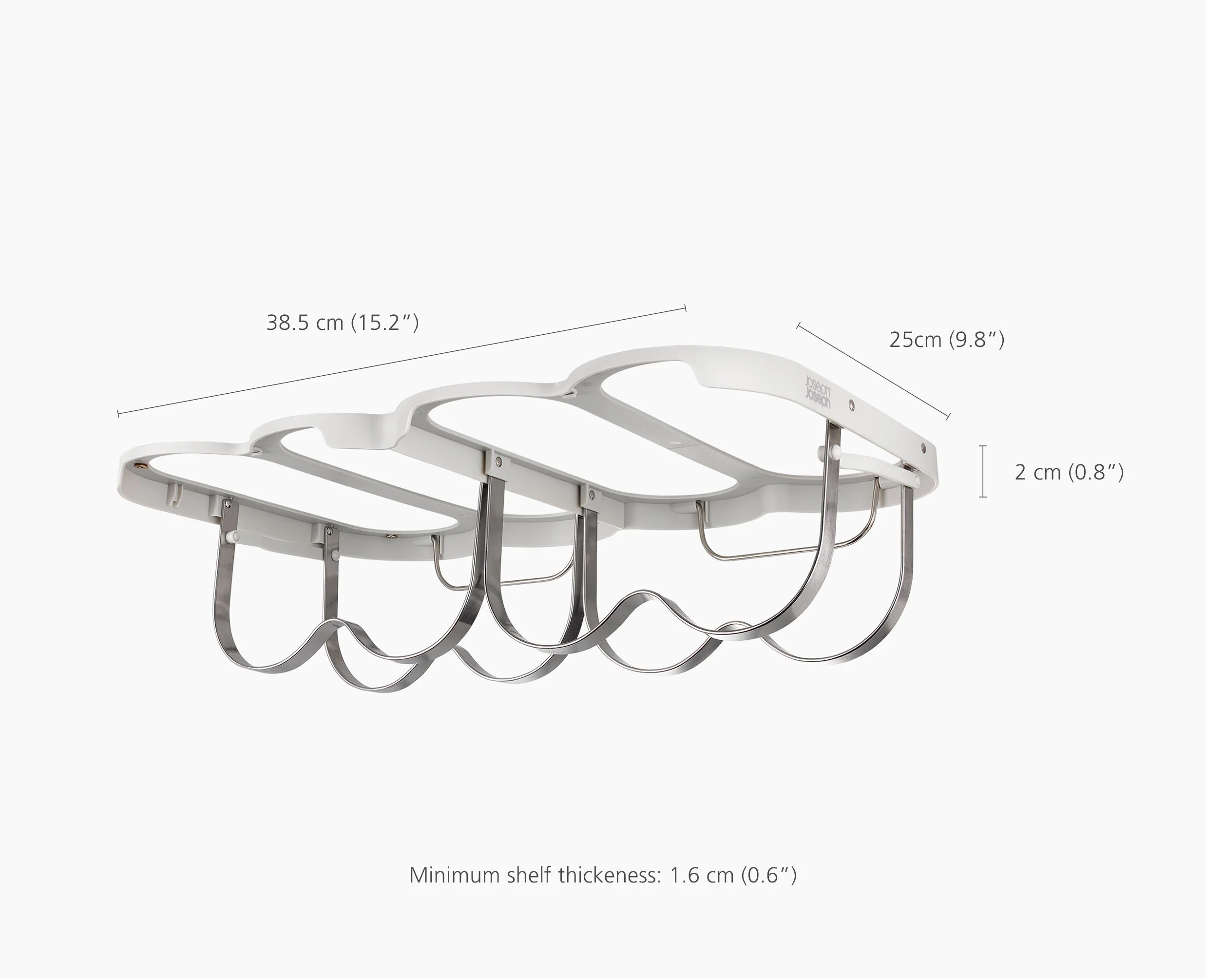 Cradle™ Under-Shelf Folding Wine Bottle Rack - Image 7