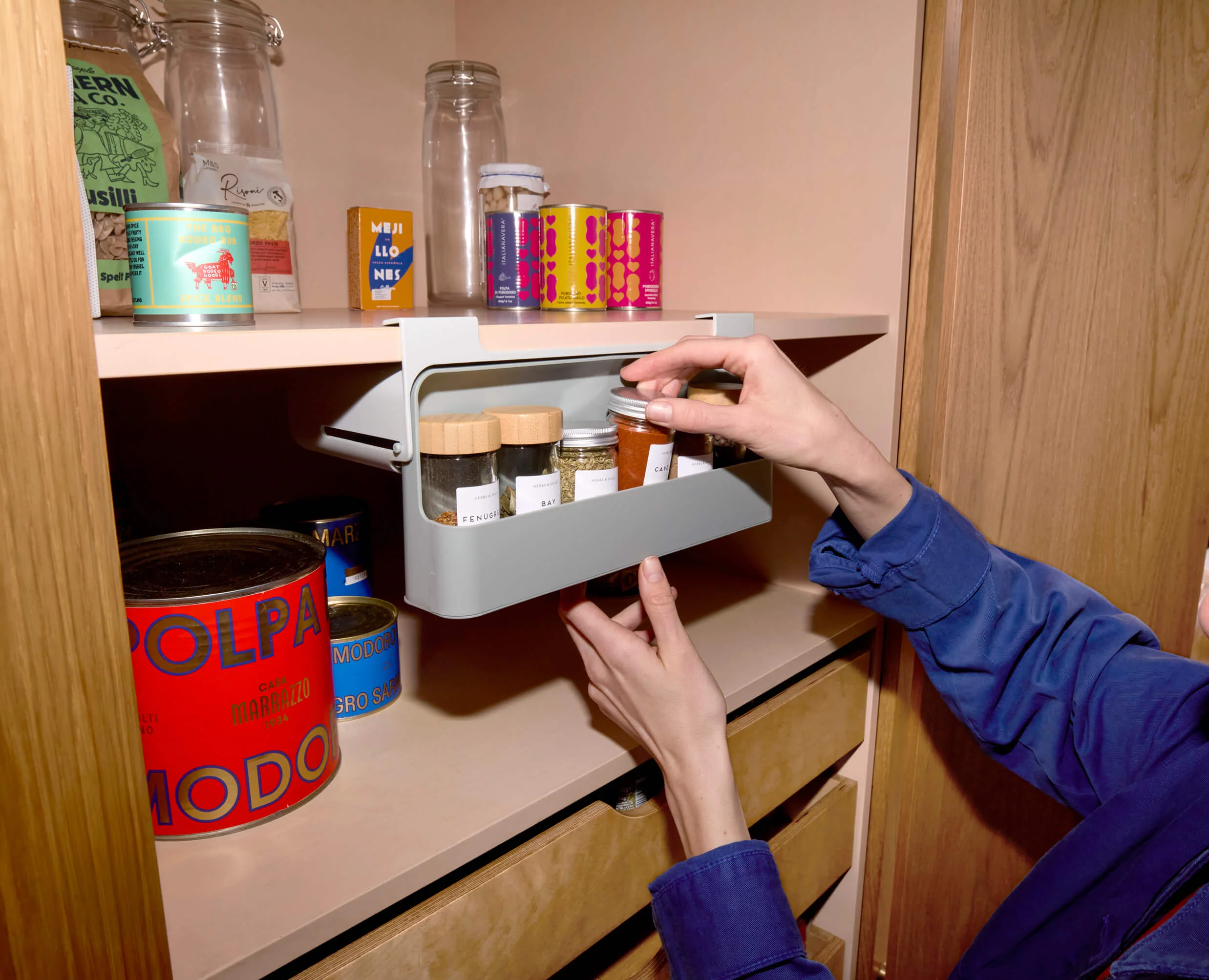 CupboardStore⢠Under-Shelf Spice Rack - Image 4