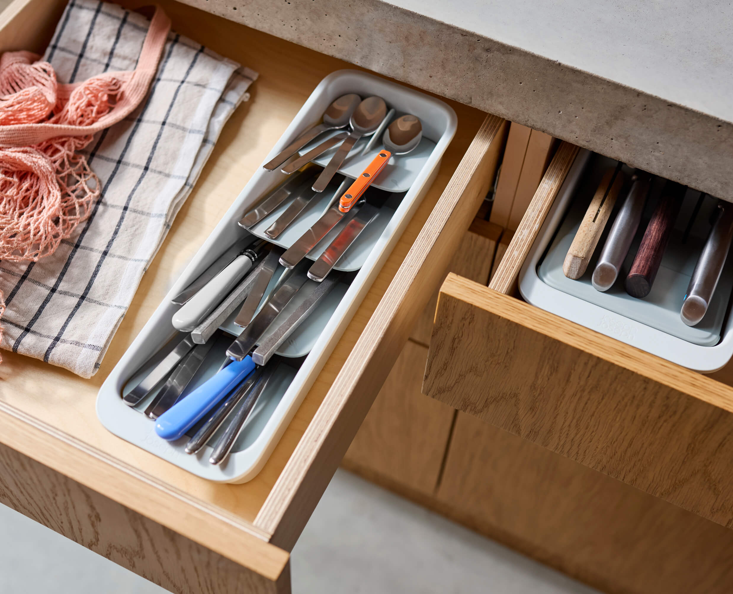 DrawerStore™ Compact Tiered Cutlery Organiser - Image 4