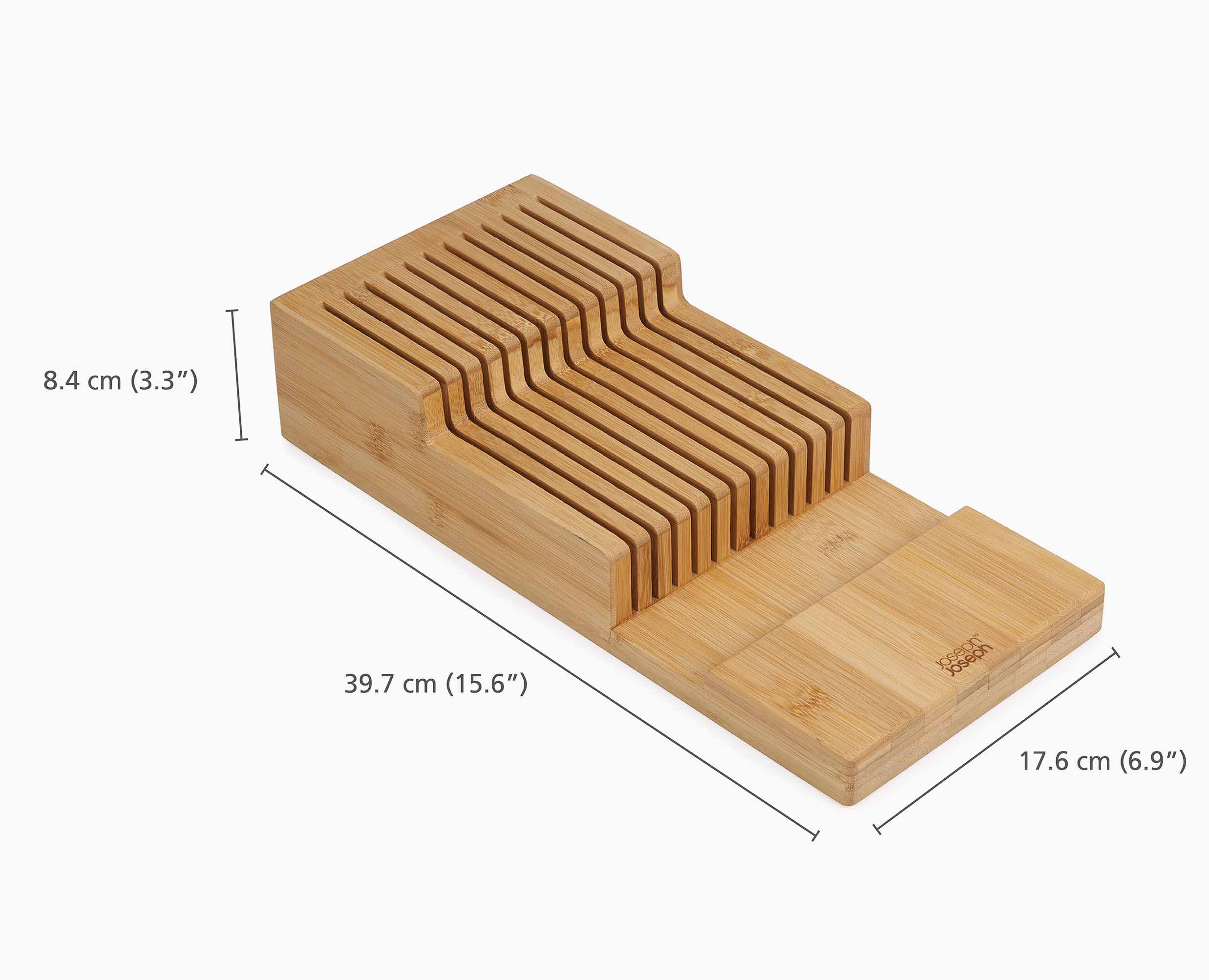 DrawerStore™ Bamboo Large 2-tier Knife Organiser - Image 9