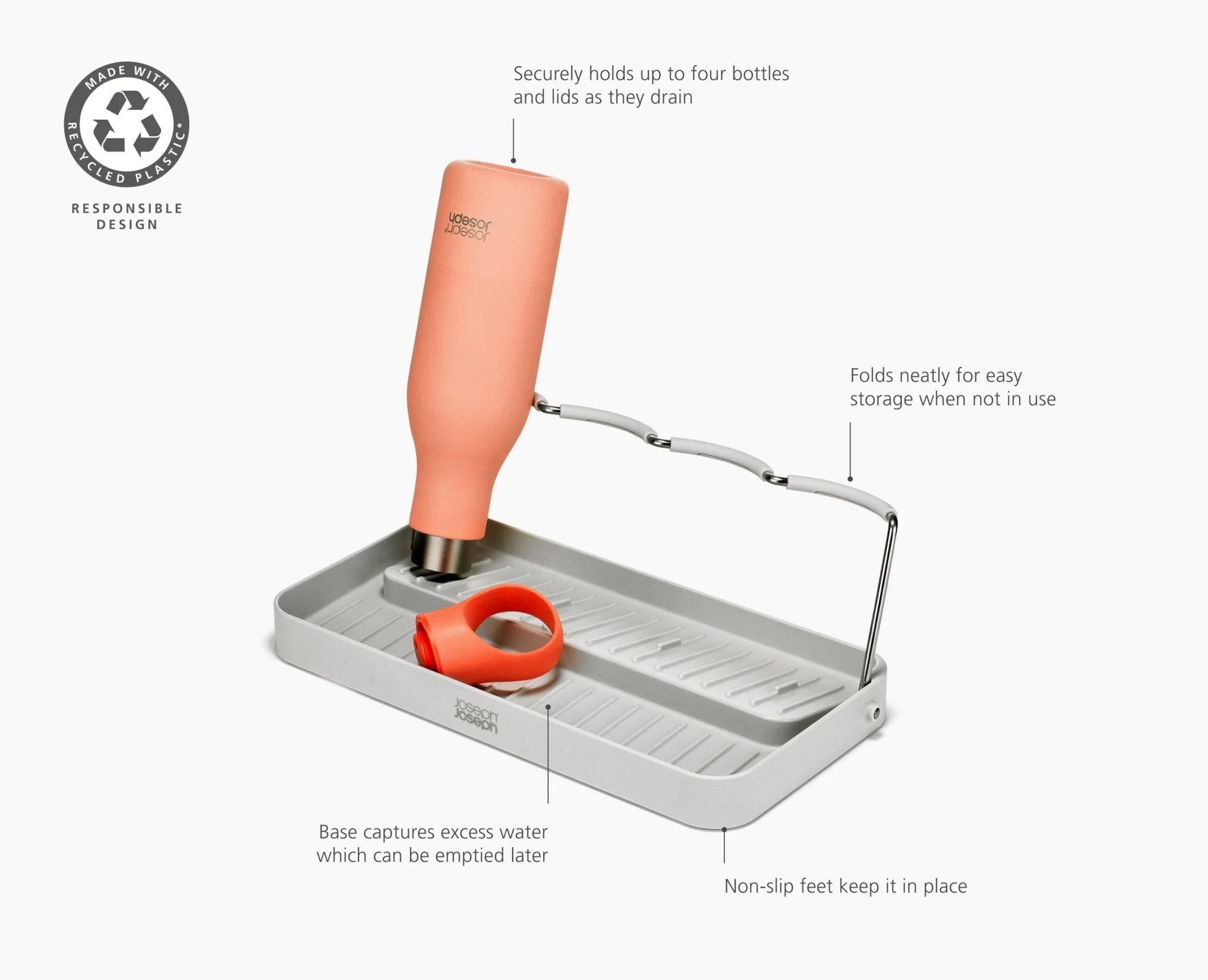 DrySmart™ Folding Bottle Drying Rack - Image 6