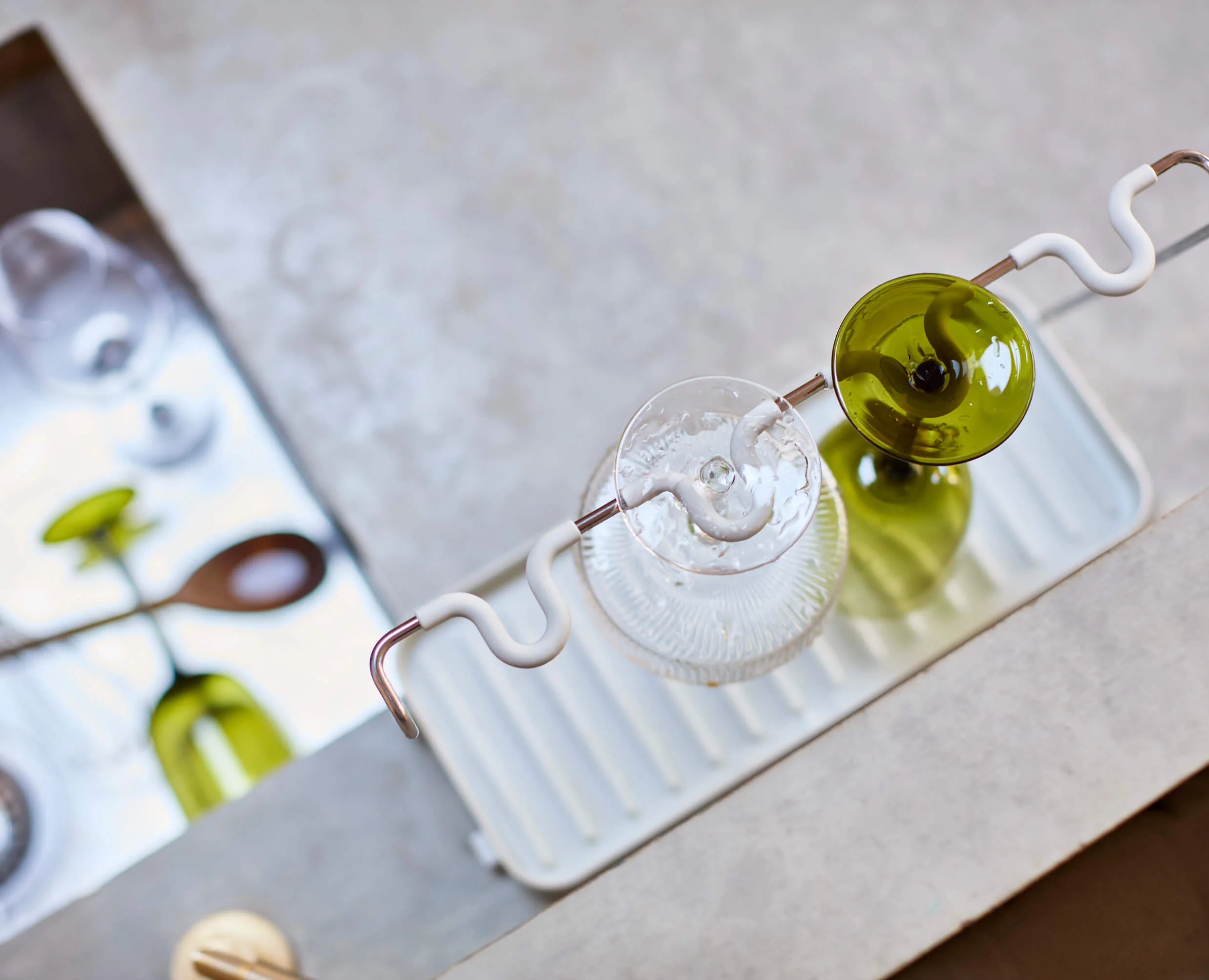 DrySmart™ Folding Wine Glass Drying Rack - Image 4