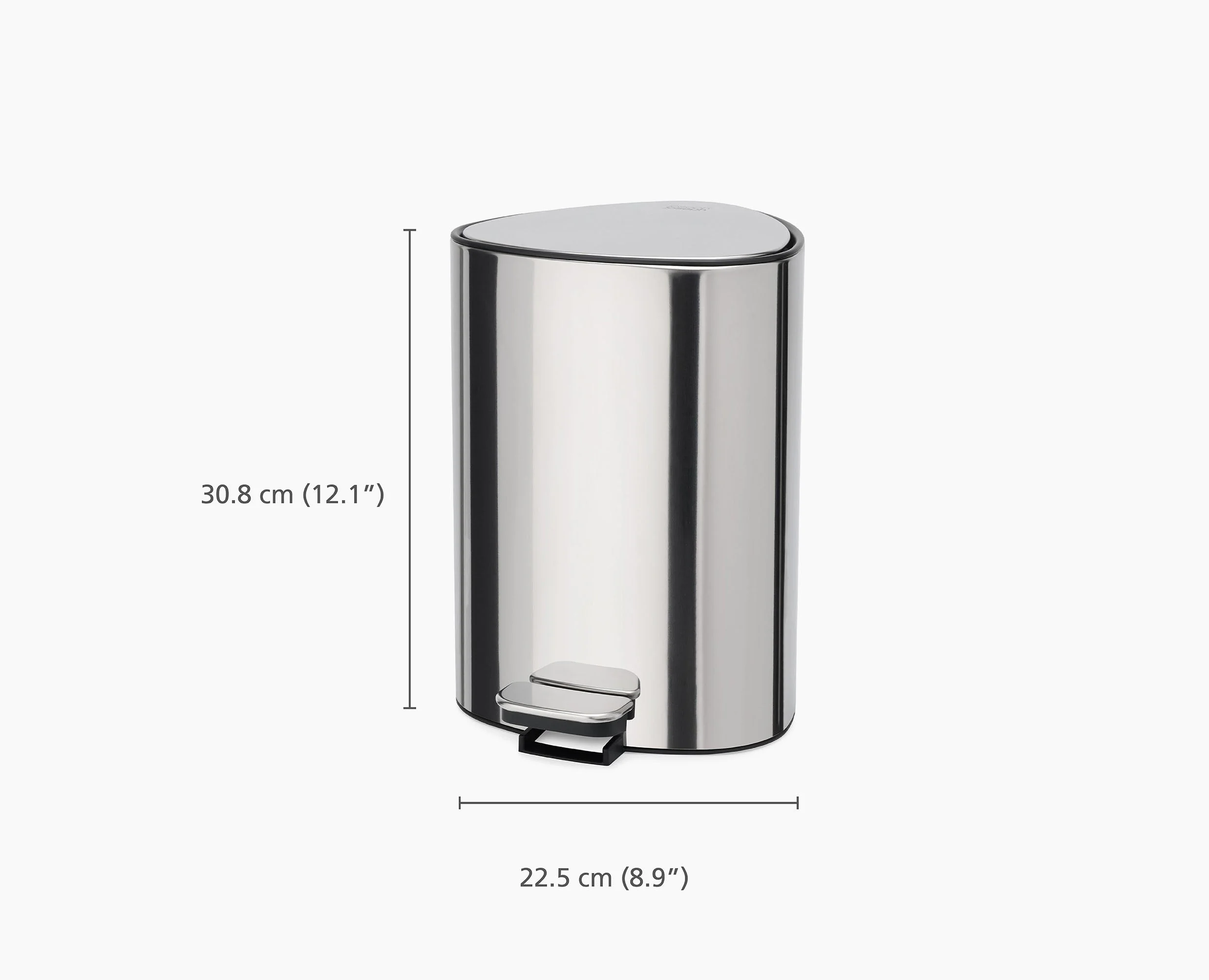 EasyStore™ Luxe 5L Stainless-steel Bathroom Pedal Bin - Image 7