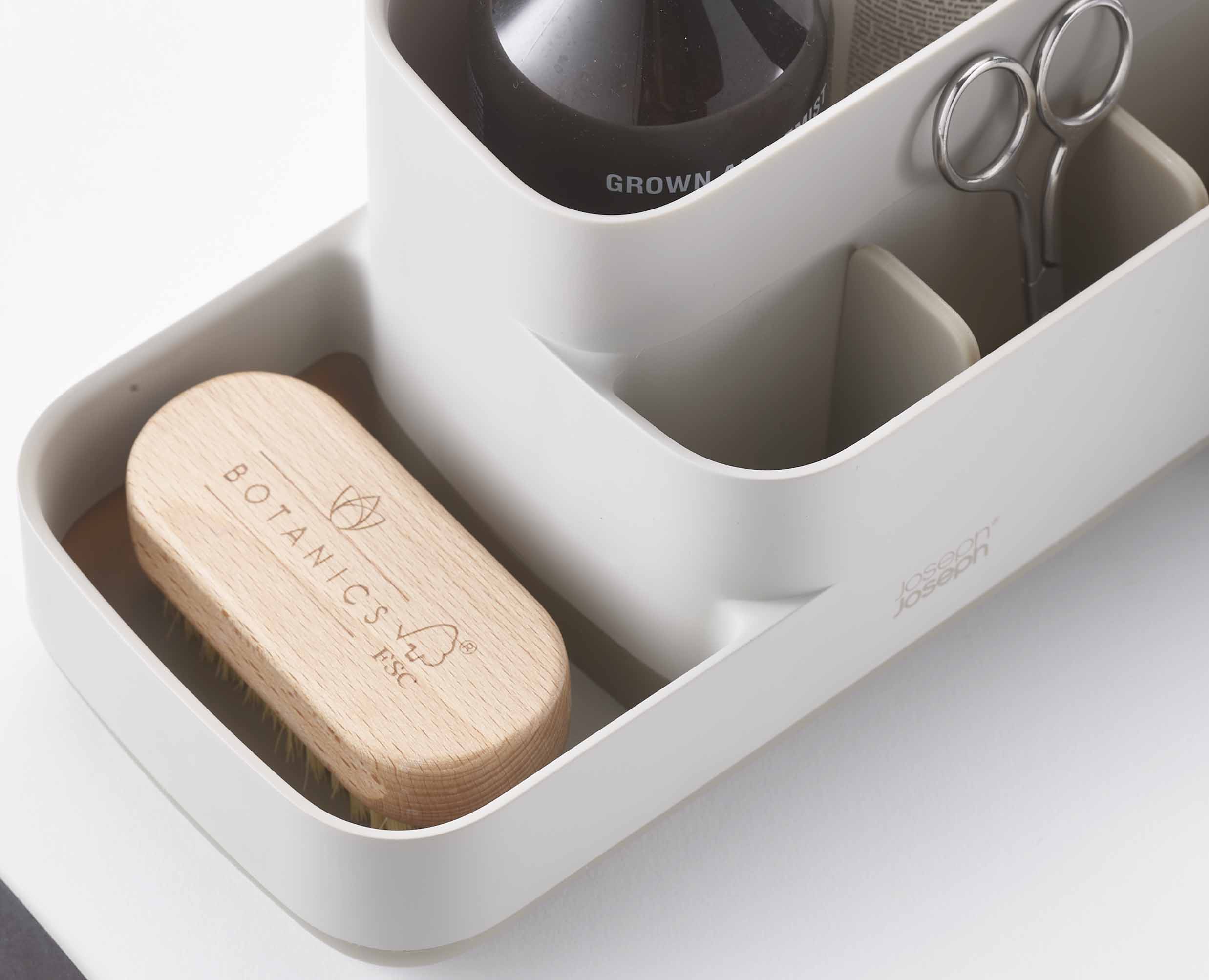 EasyStore™ Matt Ecru Bathroom Storage Caddy - Image 7