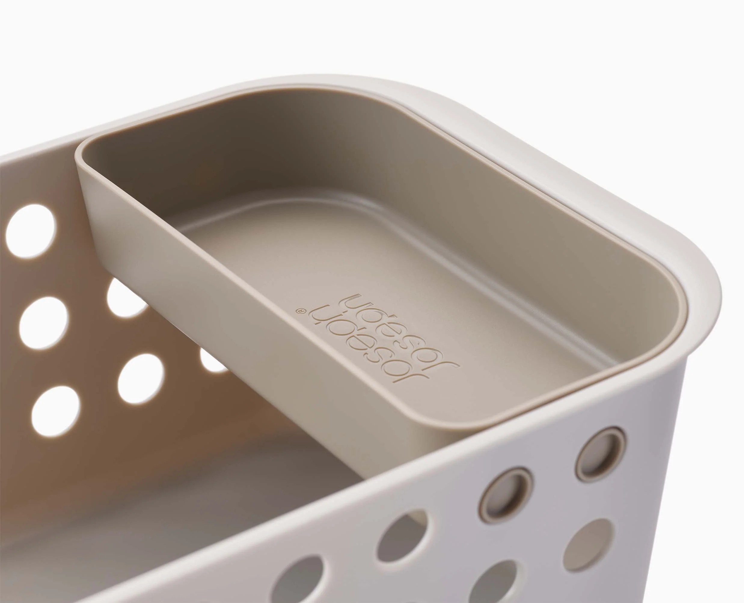 EasyStore™ Ecru Bathroom Storage Basket - Image 5