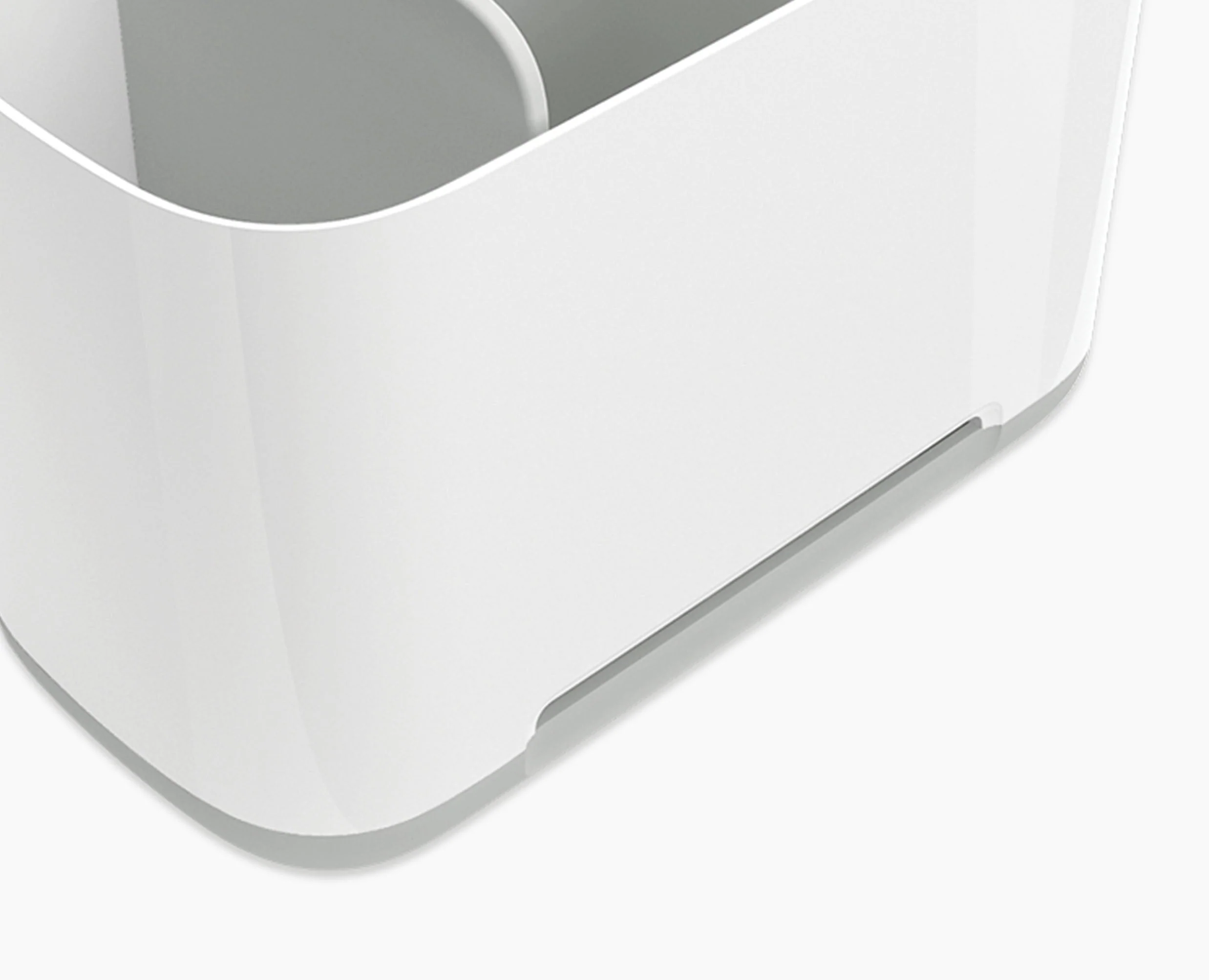 EasyStore™ Large Light Grey Toothbrush Holder - Image 4