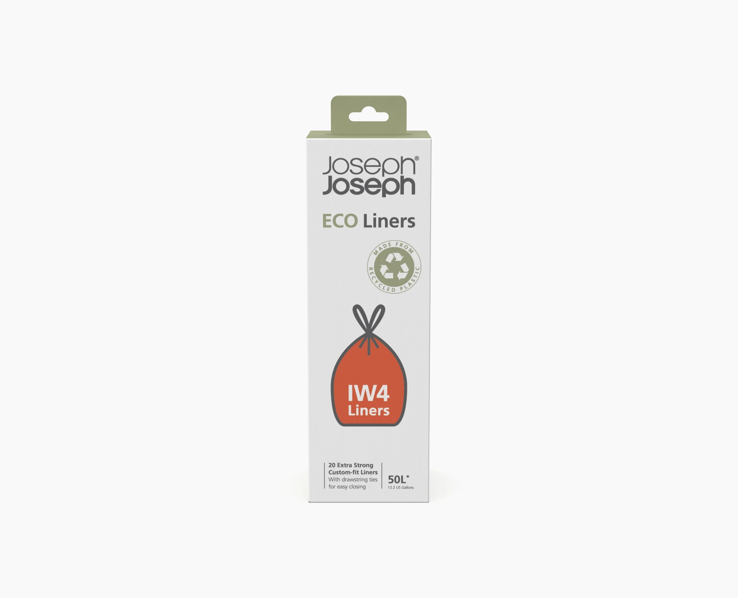 IW4 50L Grey Recycled Bin Liners - Image 3