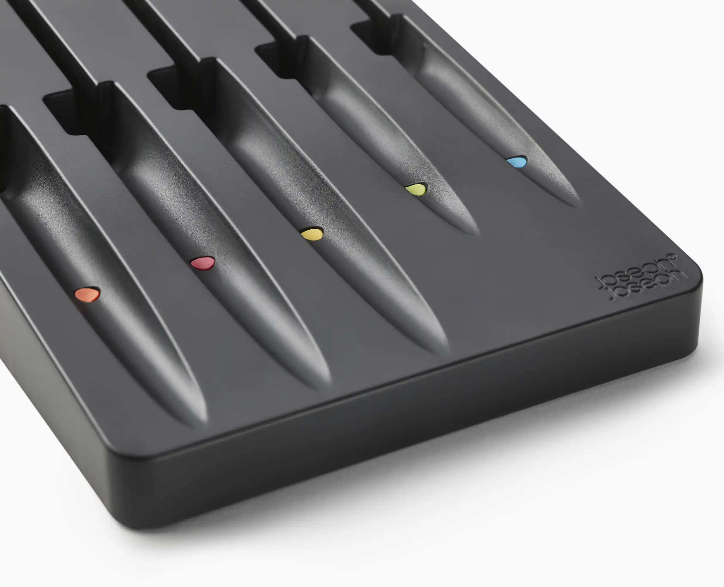 Elevate™ Store 5-piece Multicolour Knife Set with In-drawer Storage Tray - Image 6
