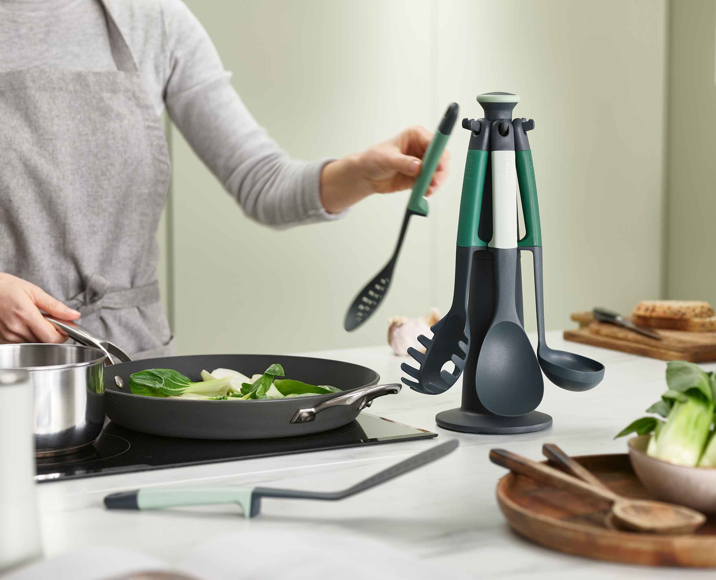 Elevate⢠6-piece Green Utensil Set - Editions - Image 3