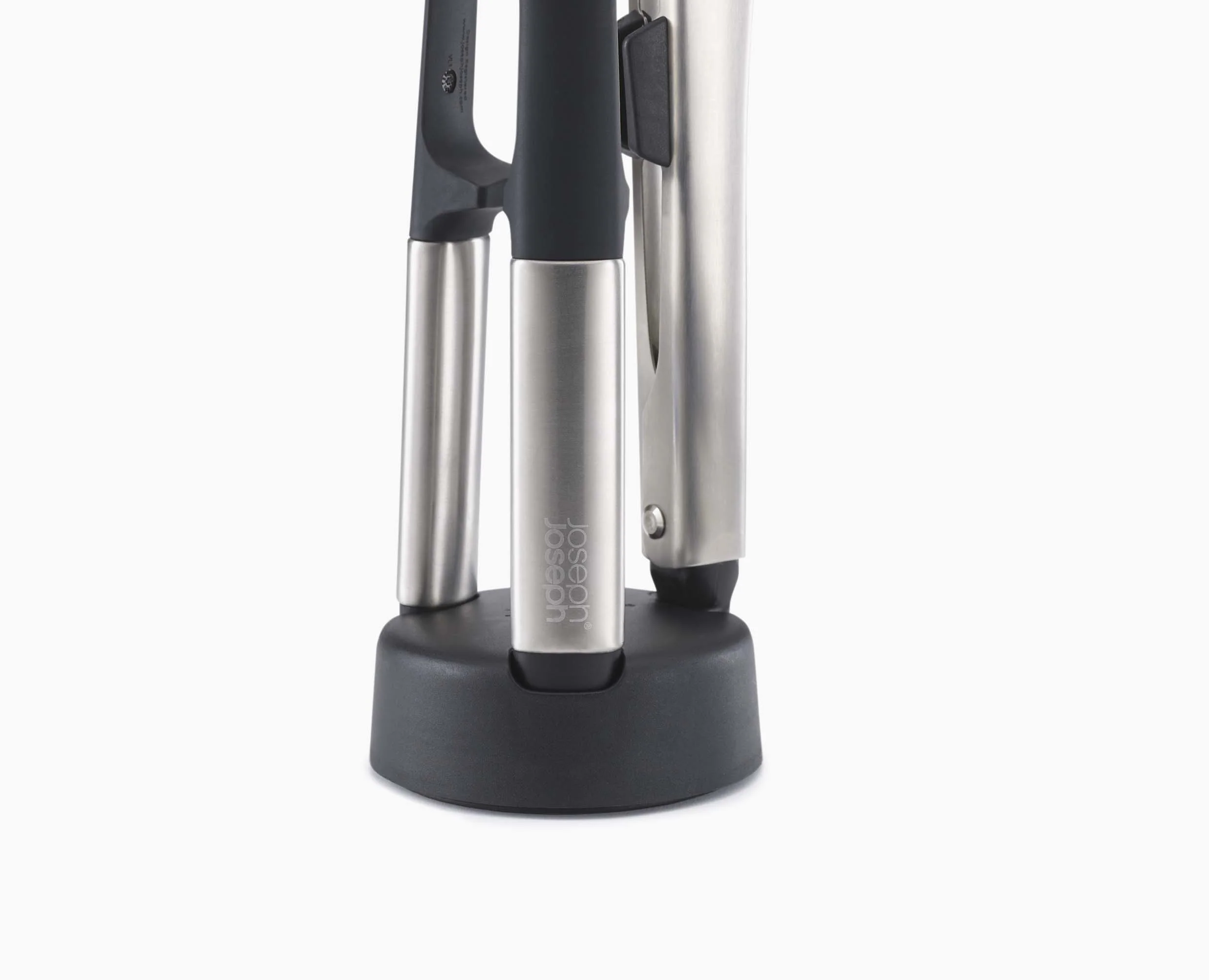 Elevate™ Fusion 3-piece Stainless-steel Utensil Set with Compact Stand - Image 4