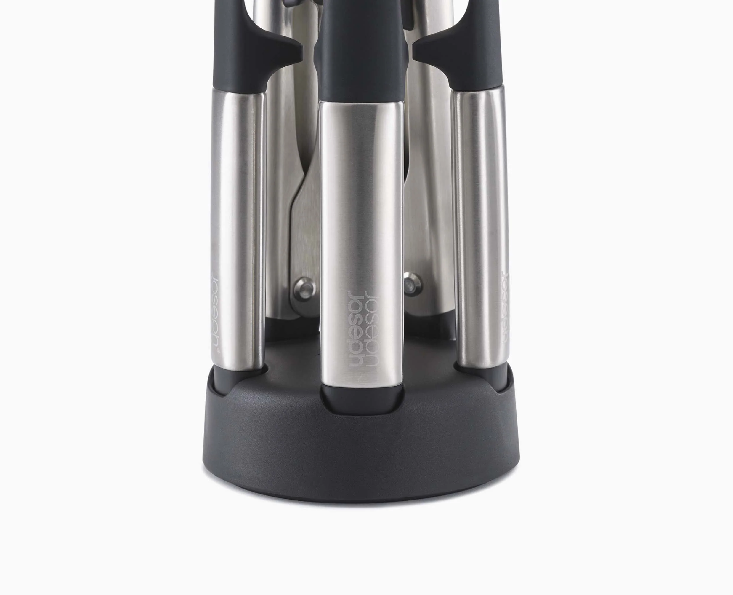 Elevate™ Fusion 5-piece Stainless-steel Utensil Set with Compact Stand - Image 4
