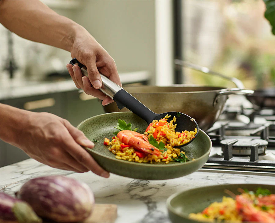 Elevate™ Stainless-steel Silicone Solid Spoon - Image 2