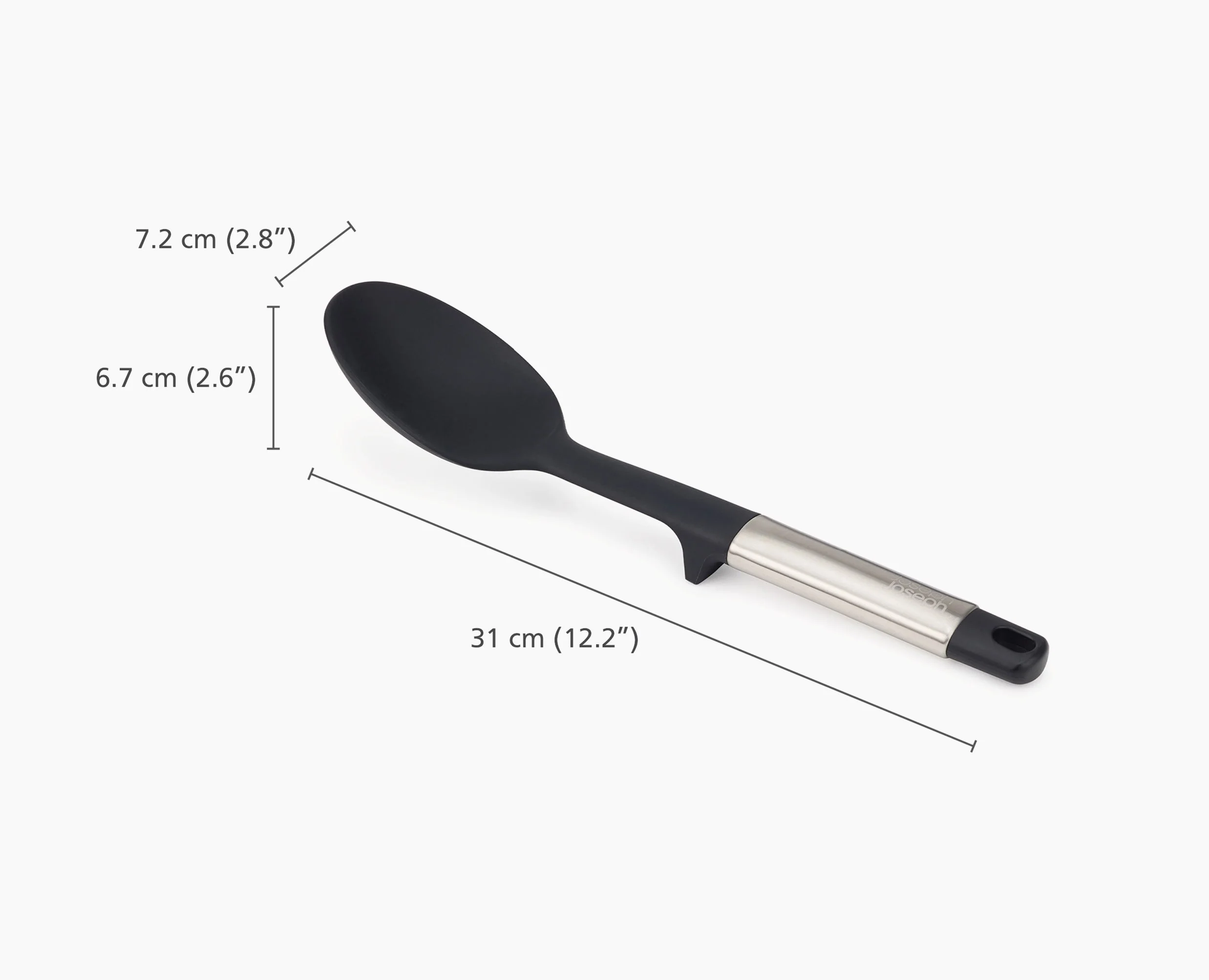 Elevate™ Stainless-steel Silicone Solid Spoon - Image 7