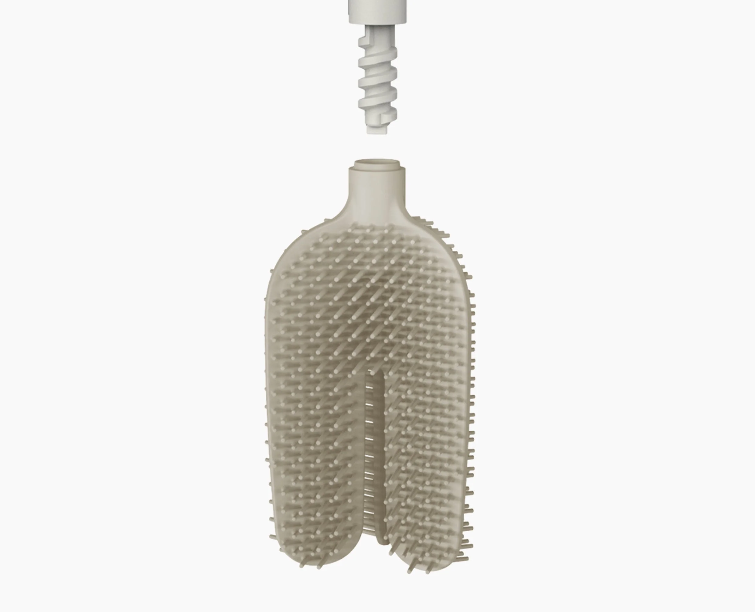 Flex™ 360 Matt Ecru Toilet Brush - Image 7