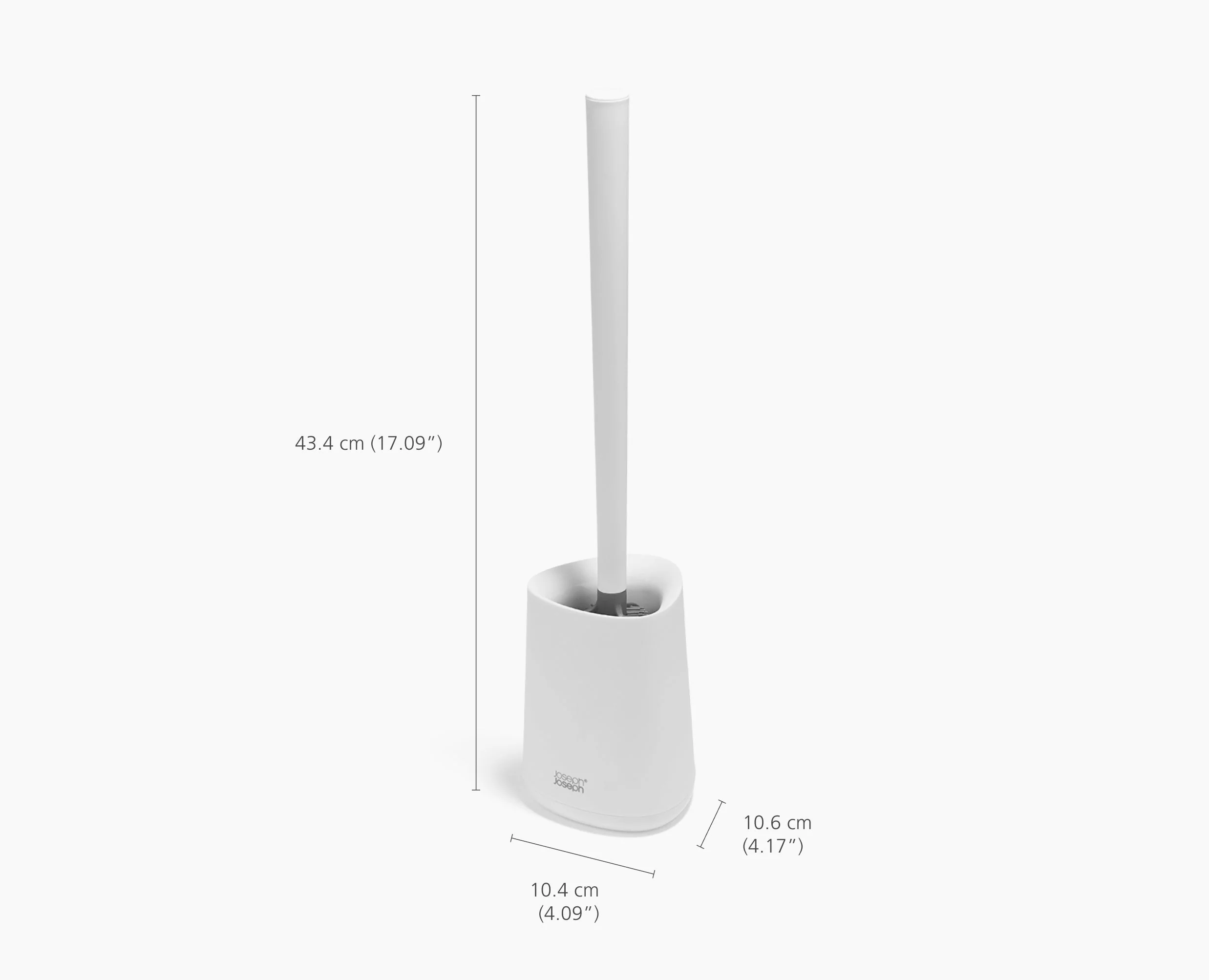 Flex™ 360 Lite Matt White Toilet Brush - Image 8