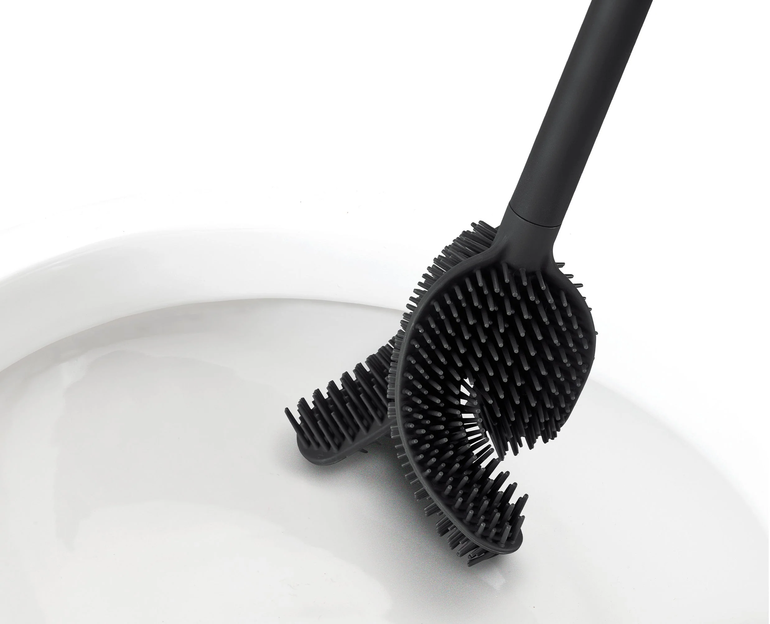 Flex™ 360 Pack of 2 Matt Black Toilet Brushes - Image 5