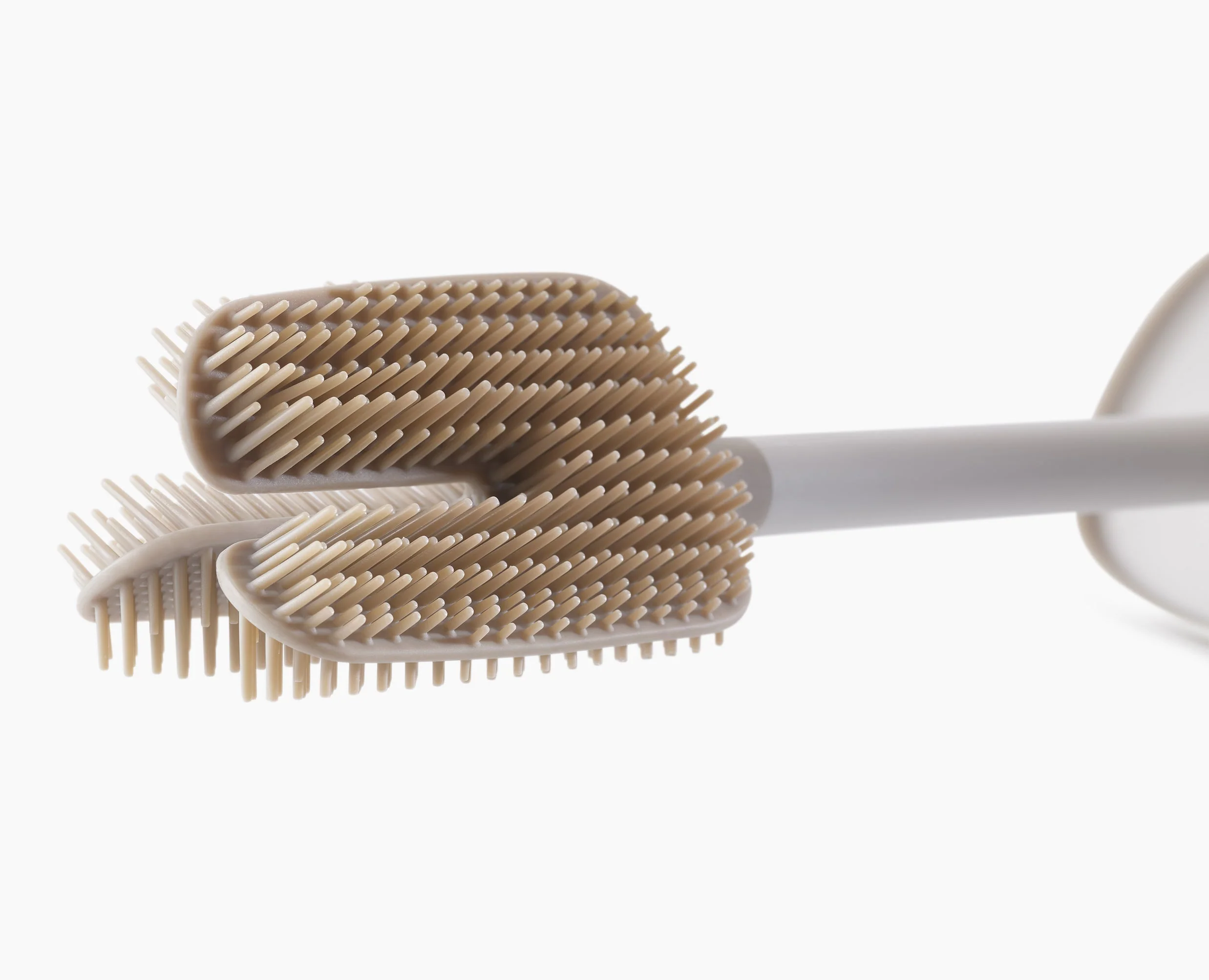 Flex™ 360 Pack of 2 Matt Ecru Toilet Brushes - Image 6
