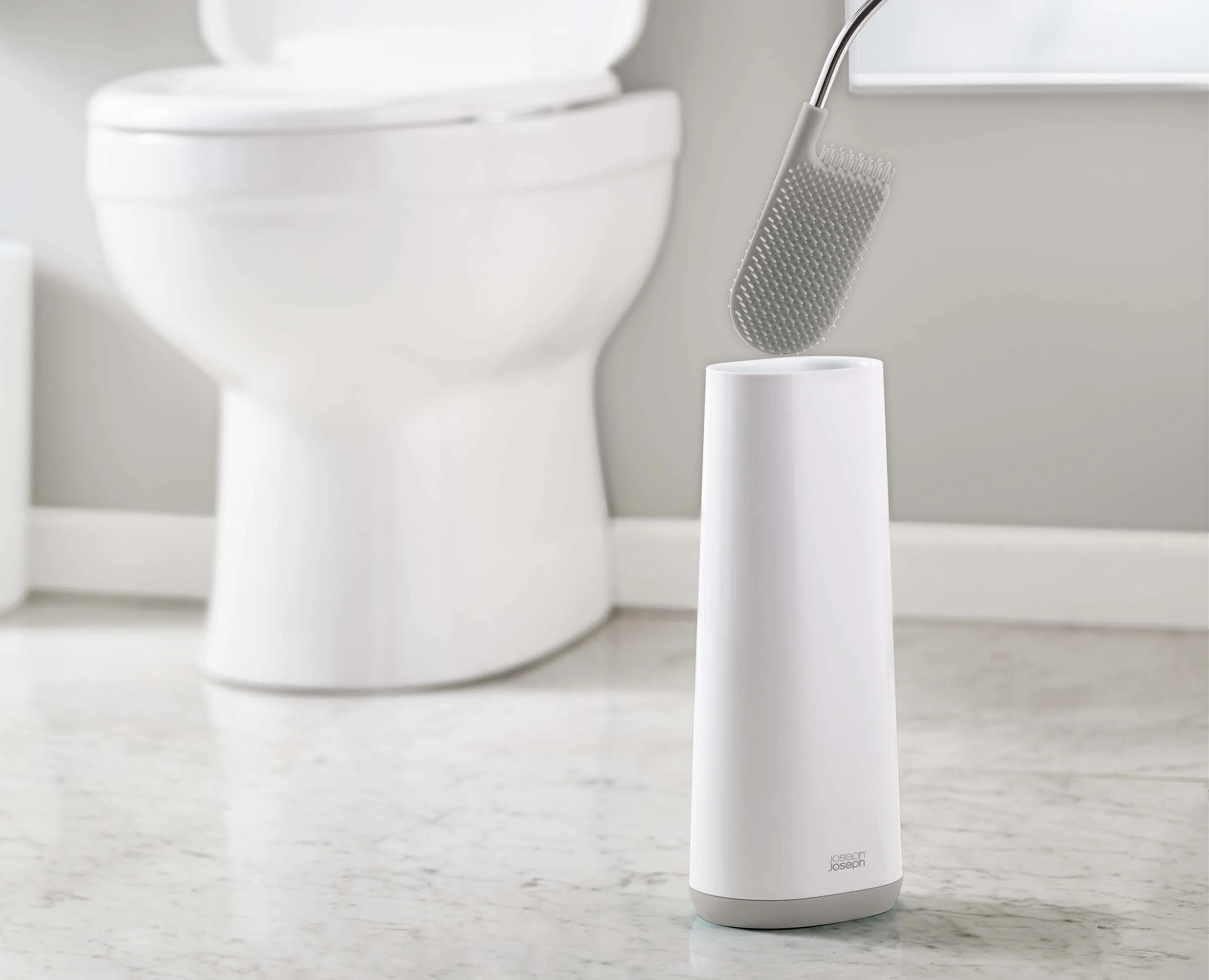 Flex™ Light Grey Toilet Brush - Image 3