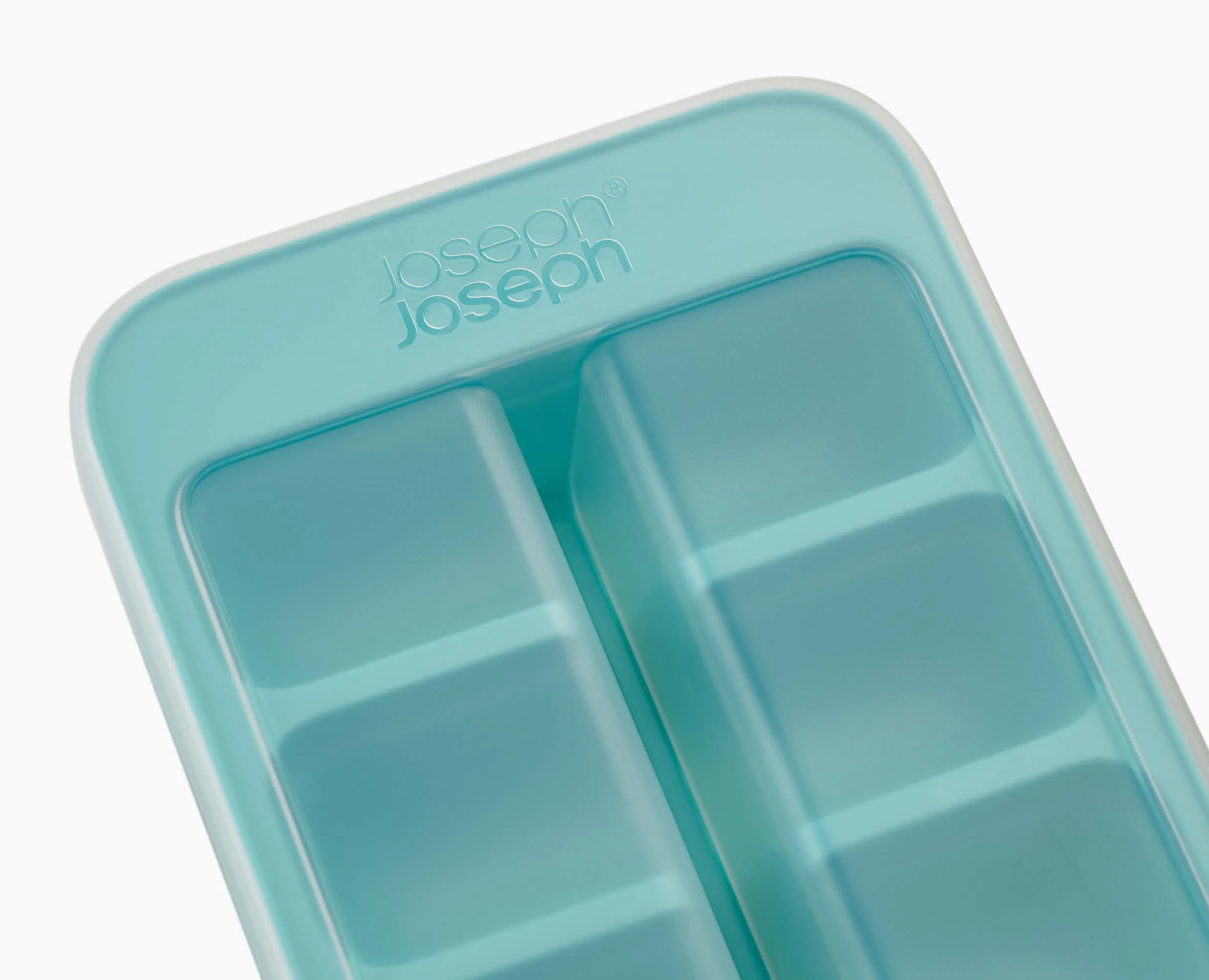 Flow™ Pack of 2 Easy-fill Blue Ice-cube Trays - Image 6