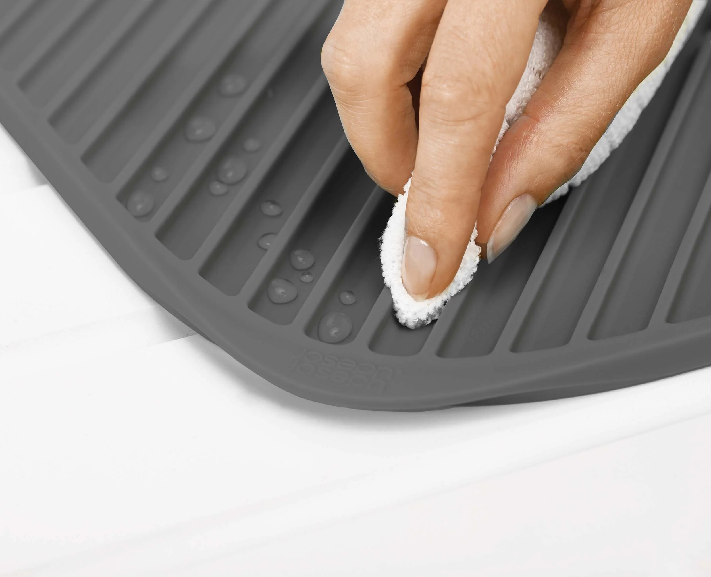 Flume⢠Grey Dish Draining Mat - Image 6