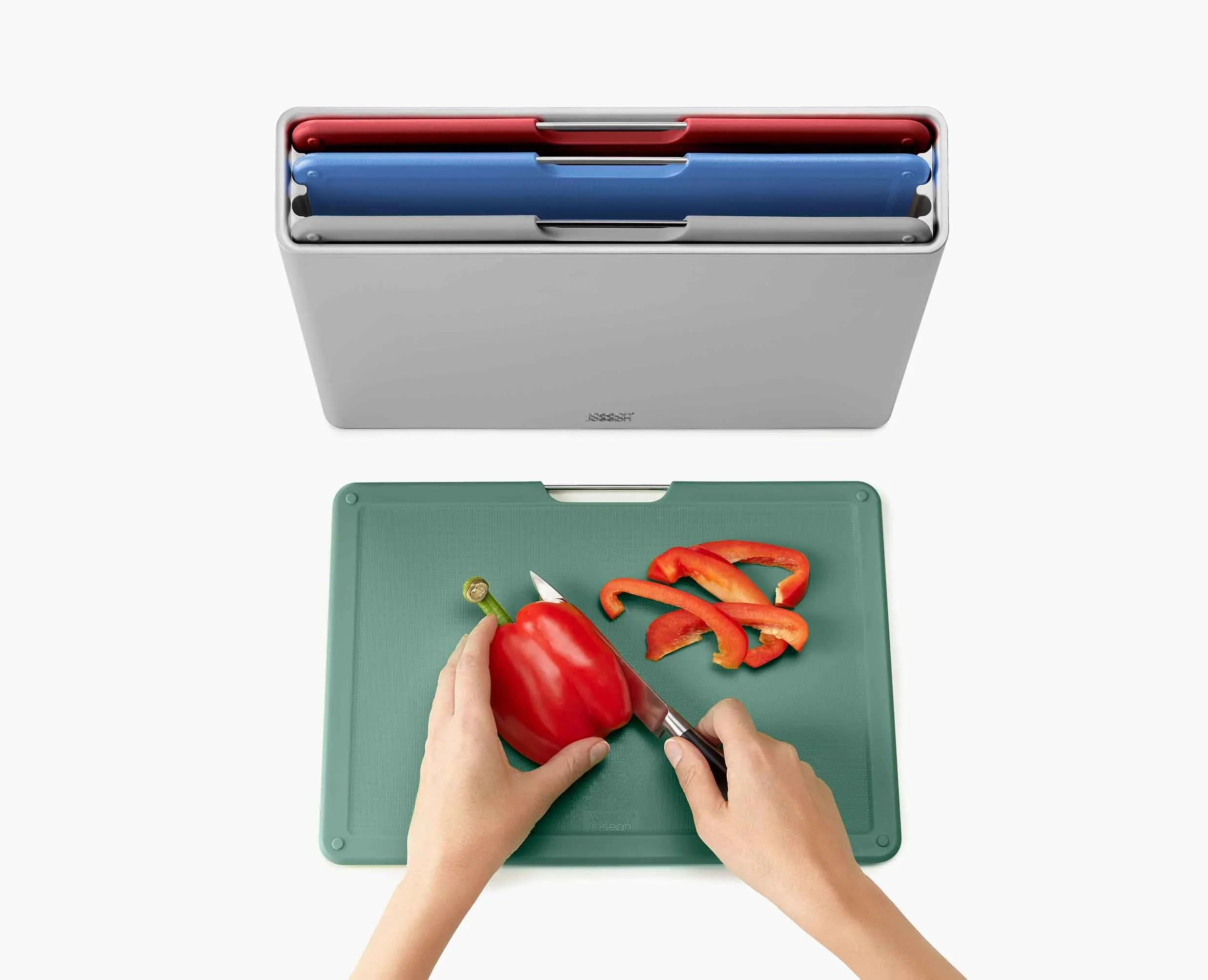 Folio™ 4-piece Coast Silver Chopping Board Set Large - Image 5