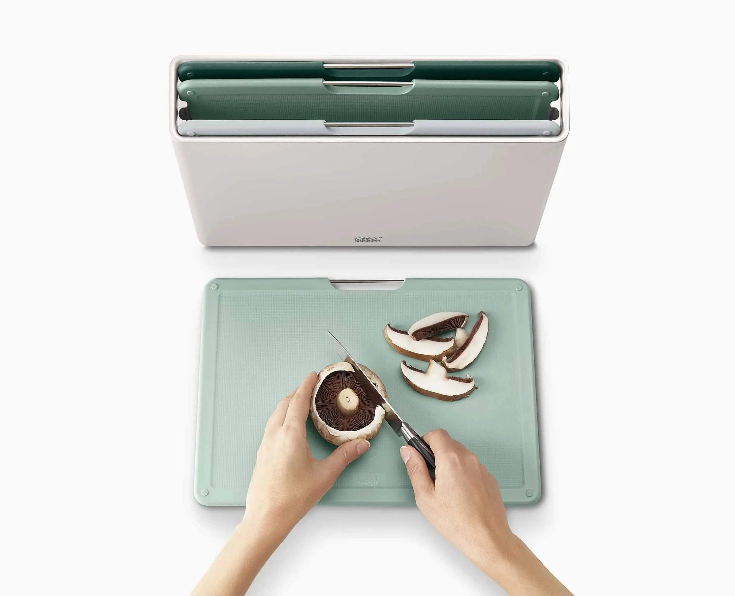 Folio™ 4-piece Green Chopping Board Set - Editions - Image 5