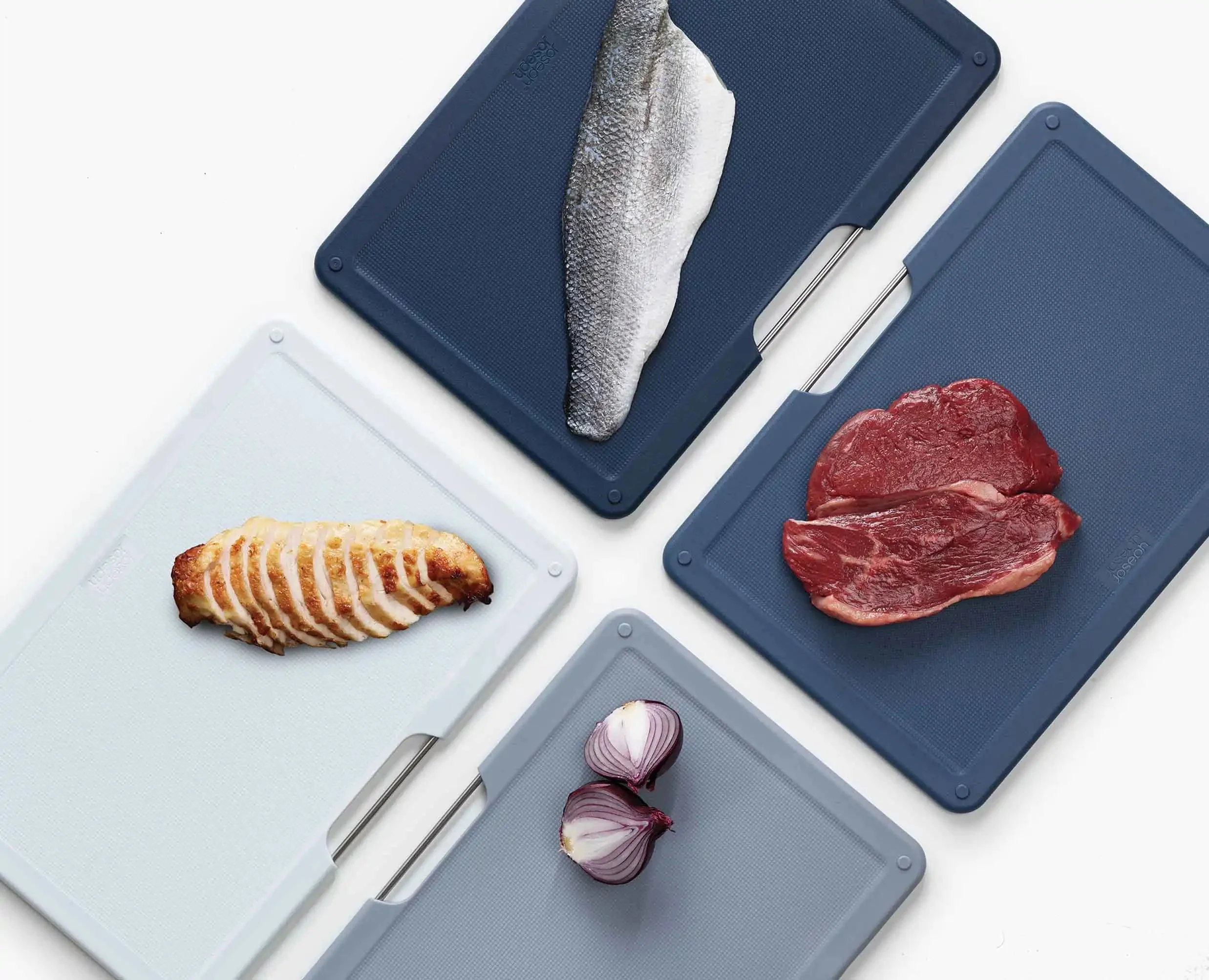 Folio™ 4-piece Grey Chopping Board Set Regular - Image 6