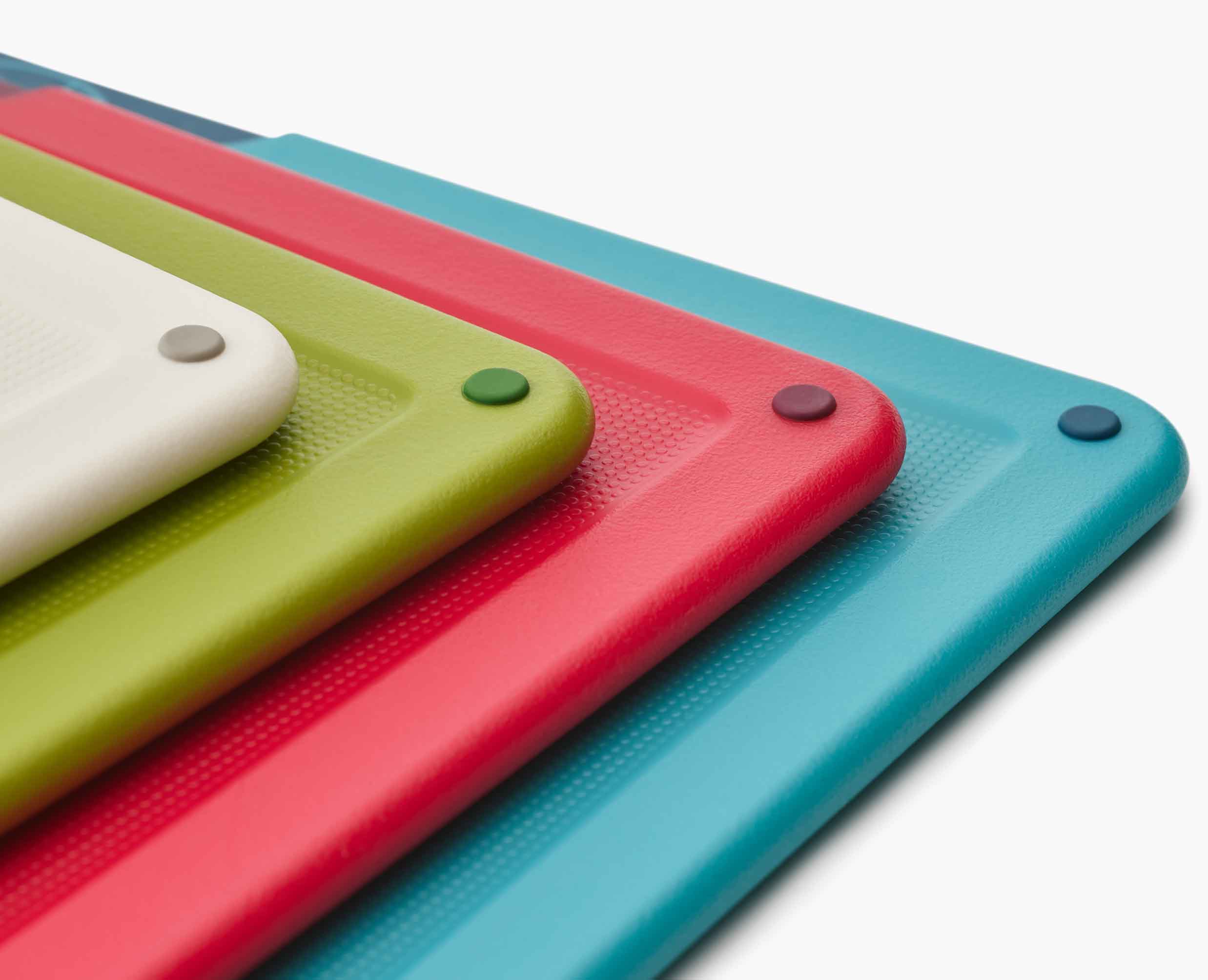 Folio™ Icon 4-piece Multicolour Chopping Board Set with Knife - Image 6