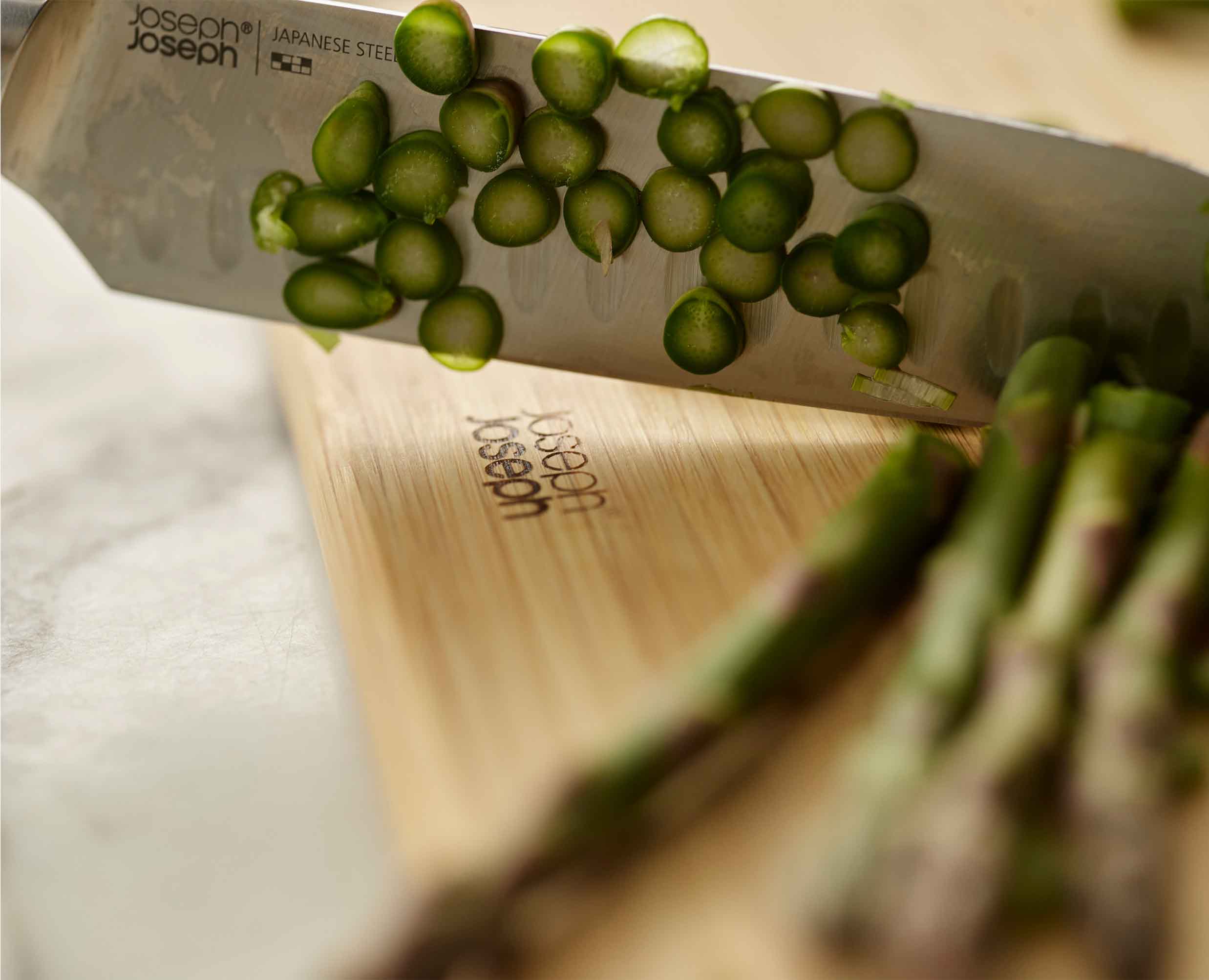 Folio™ Steel 3-Piece Bamboo Chopping Board Set with Stainless-Steel Case - Image 4