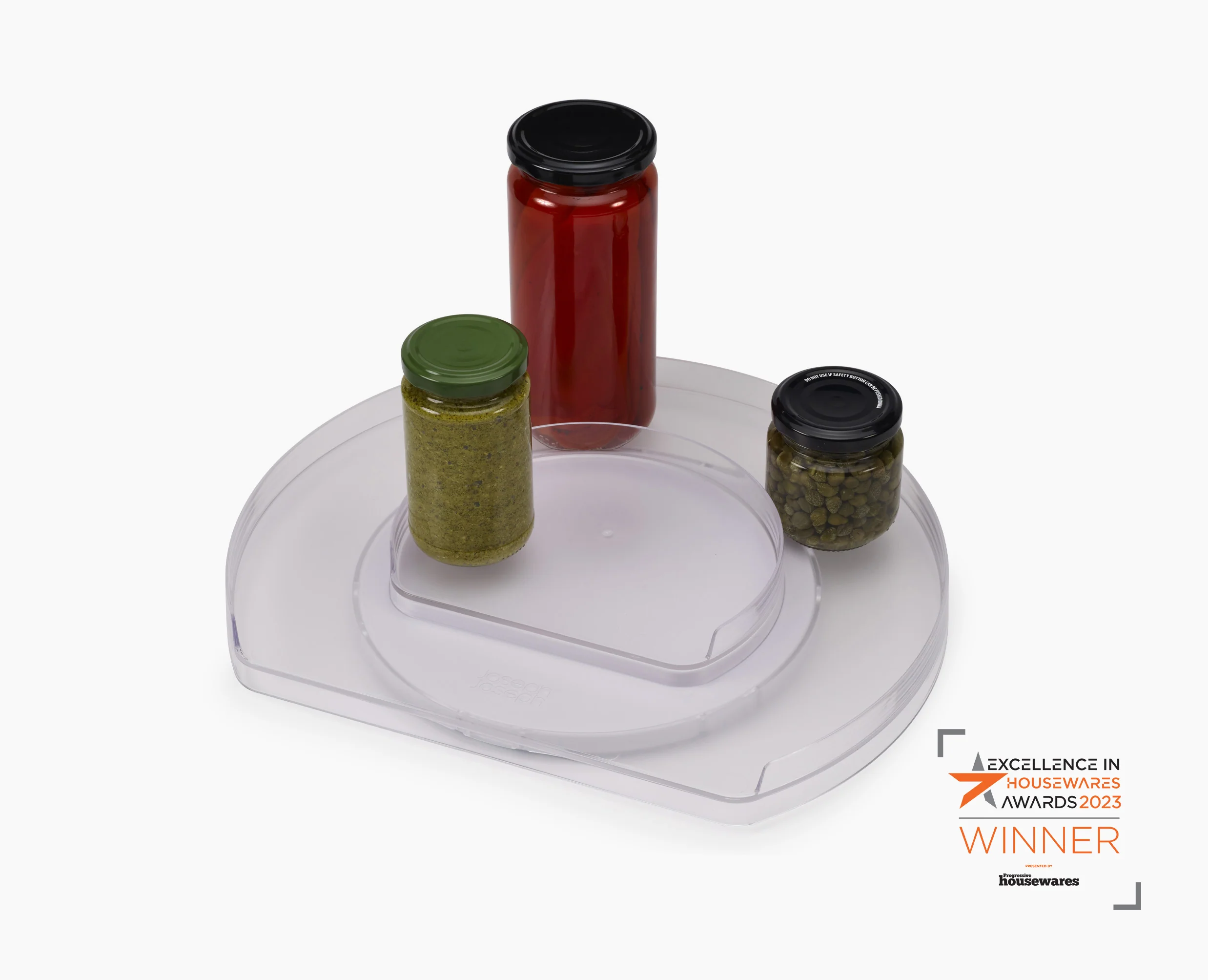 FridgeStore™ Clear Rotating Organiser - Image 4