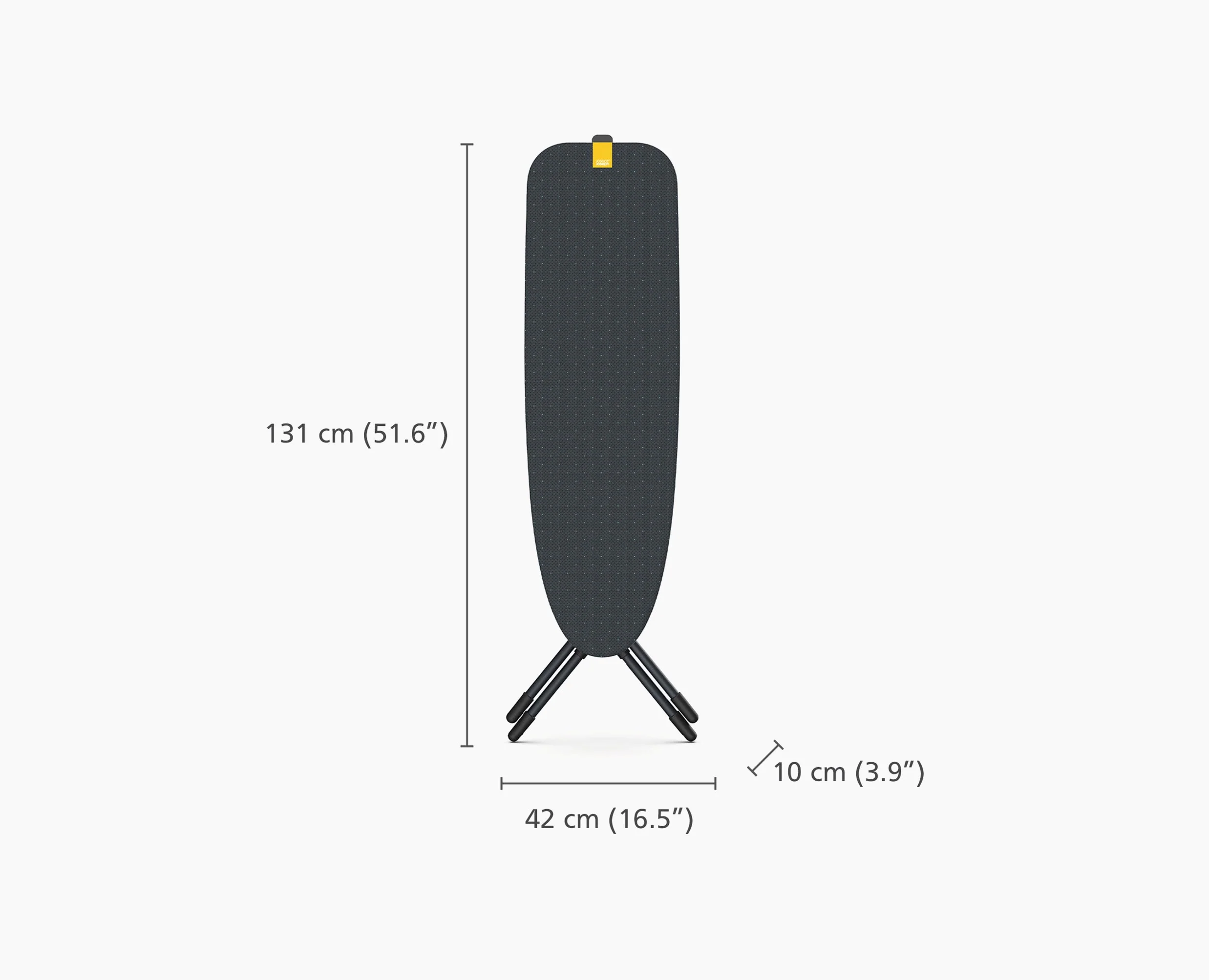 Glide Compact Plus 110cm Blue Easy-store Ironing Board with Advanced Cover - Image 9